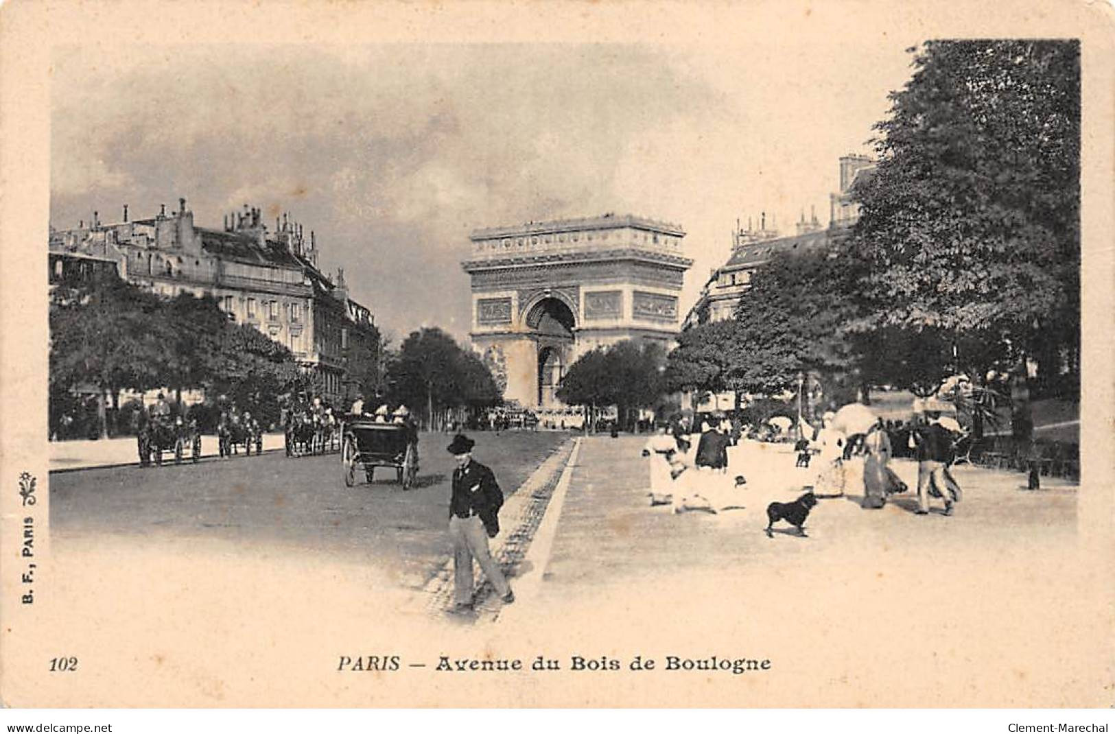 PARIS - Avenue Du Bois De Boulogne - Très Bon état - Other & Unclassified