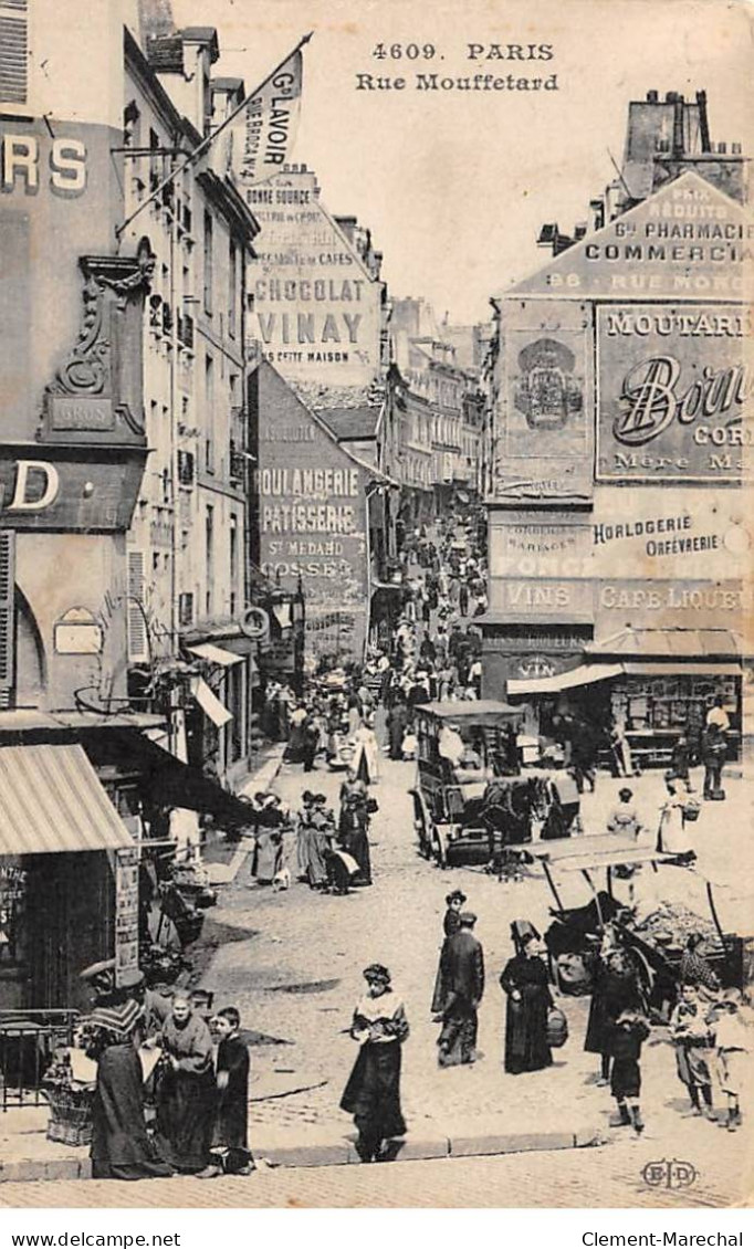 PARIS - Rue Mouffetard - Très Bon état - Other & Unclassified