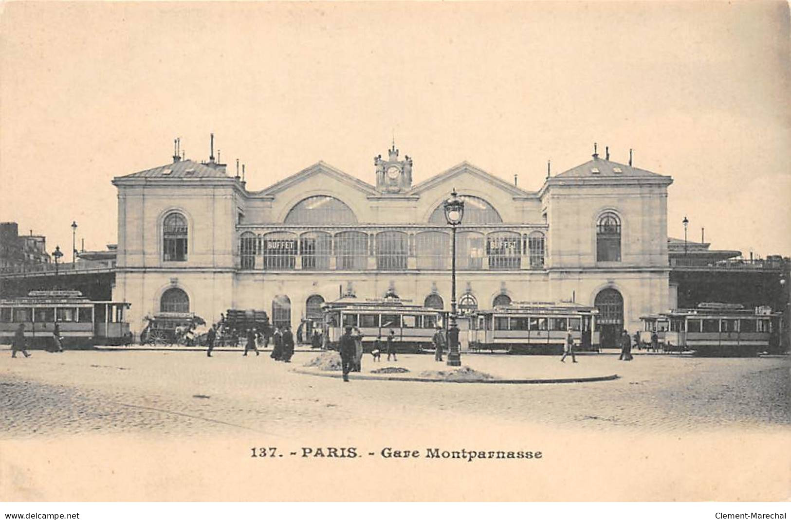 PARIS - Gare Montparnasse - Très Bon état - Metro, Stations
