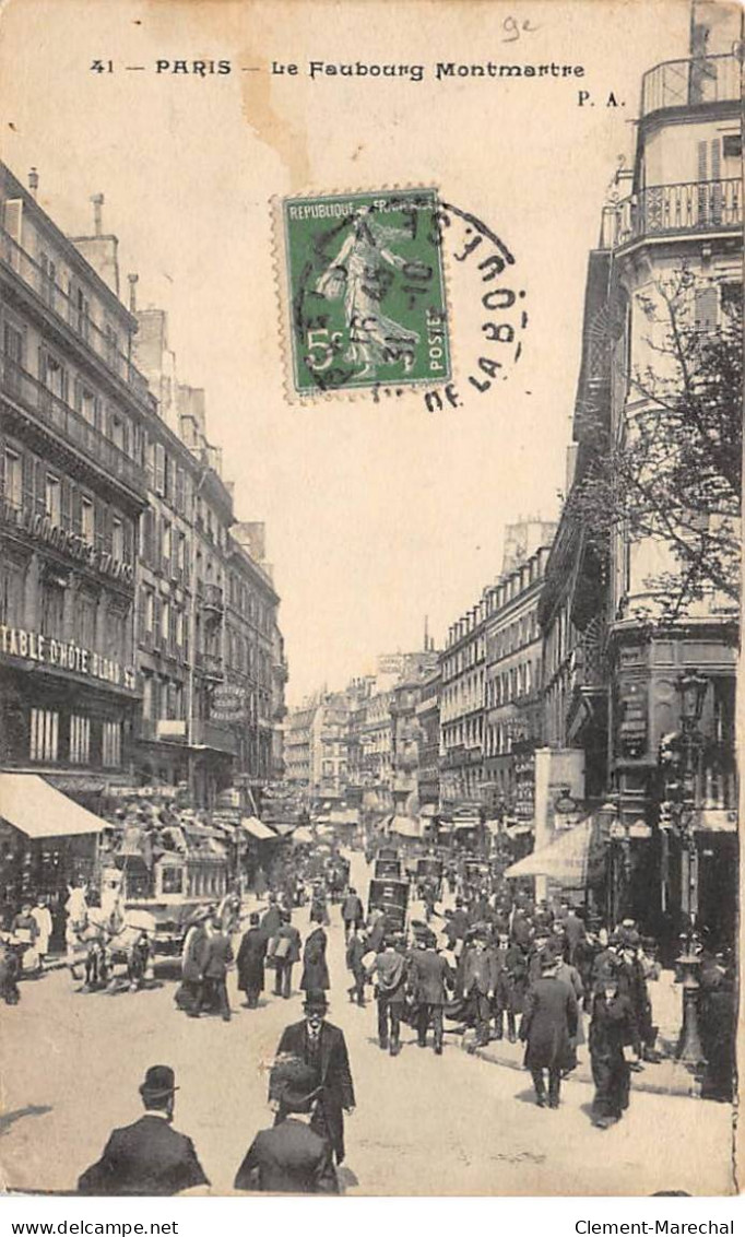 PARIS - Le Faubourg Montmartre - Très Bon état - District 18