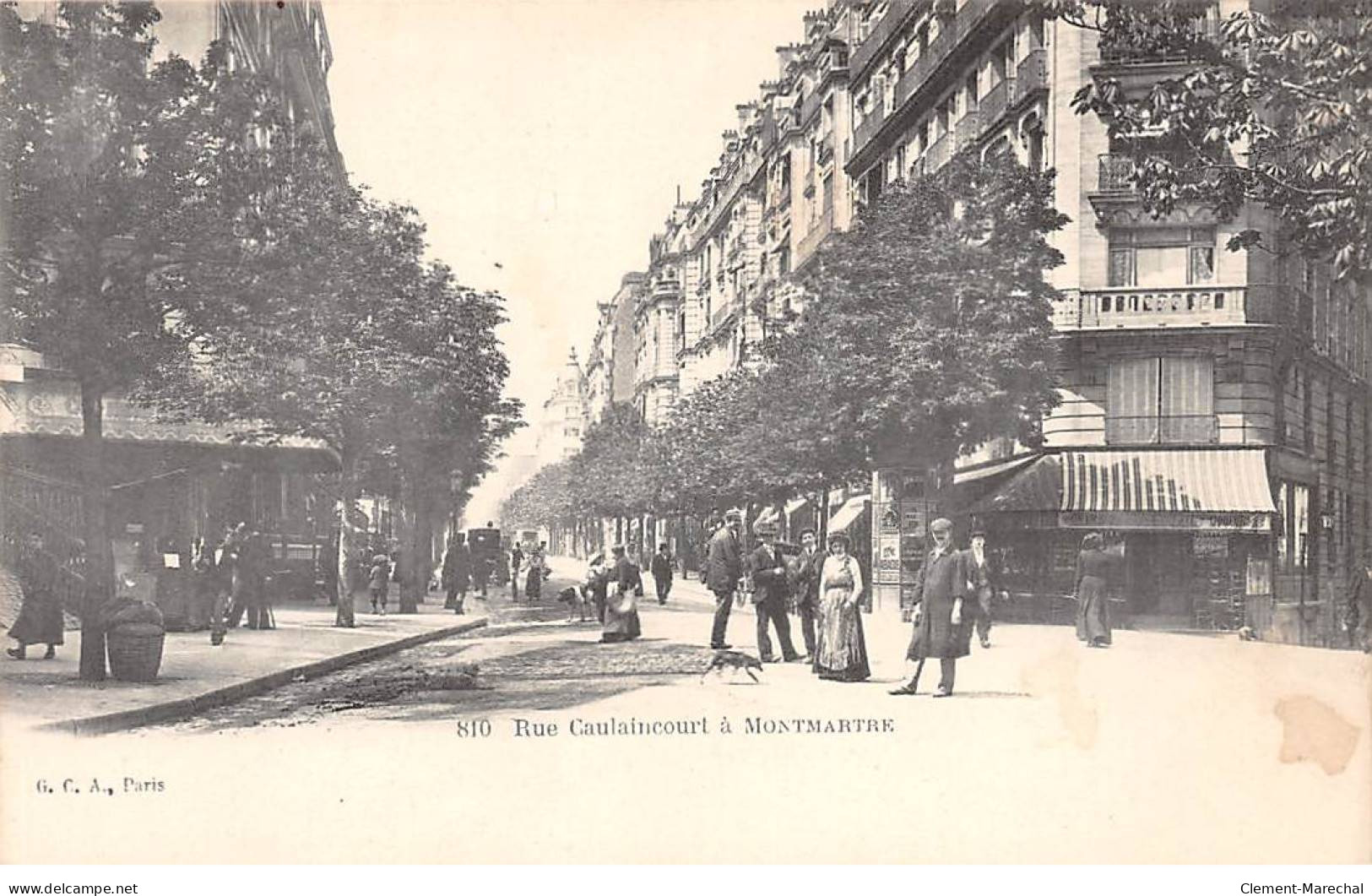 PARIS - Rue Caulaincourt à Montmartre - Très Bon état - Distrito: 18