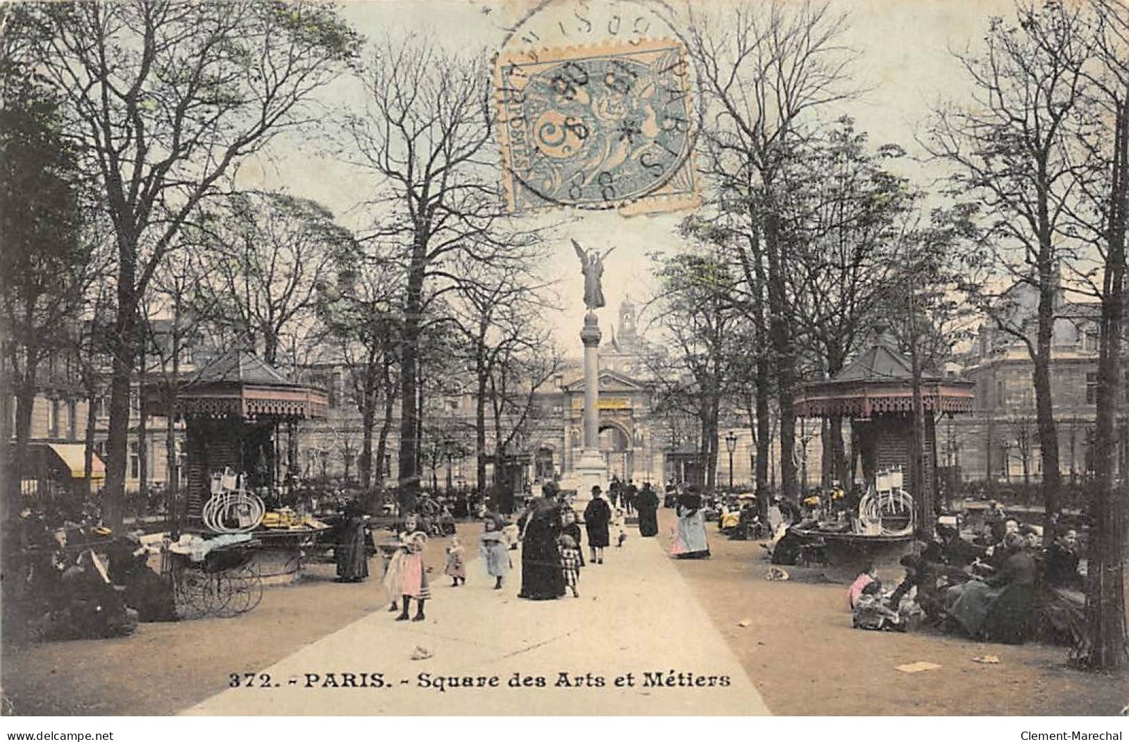 PARIS - Square Des Arts Et Métiers - Très Bon état - Piazze