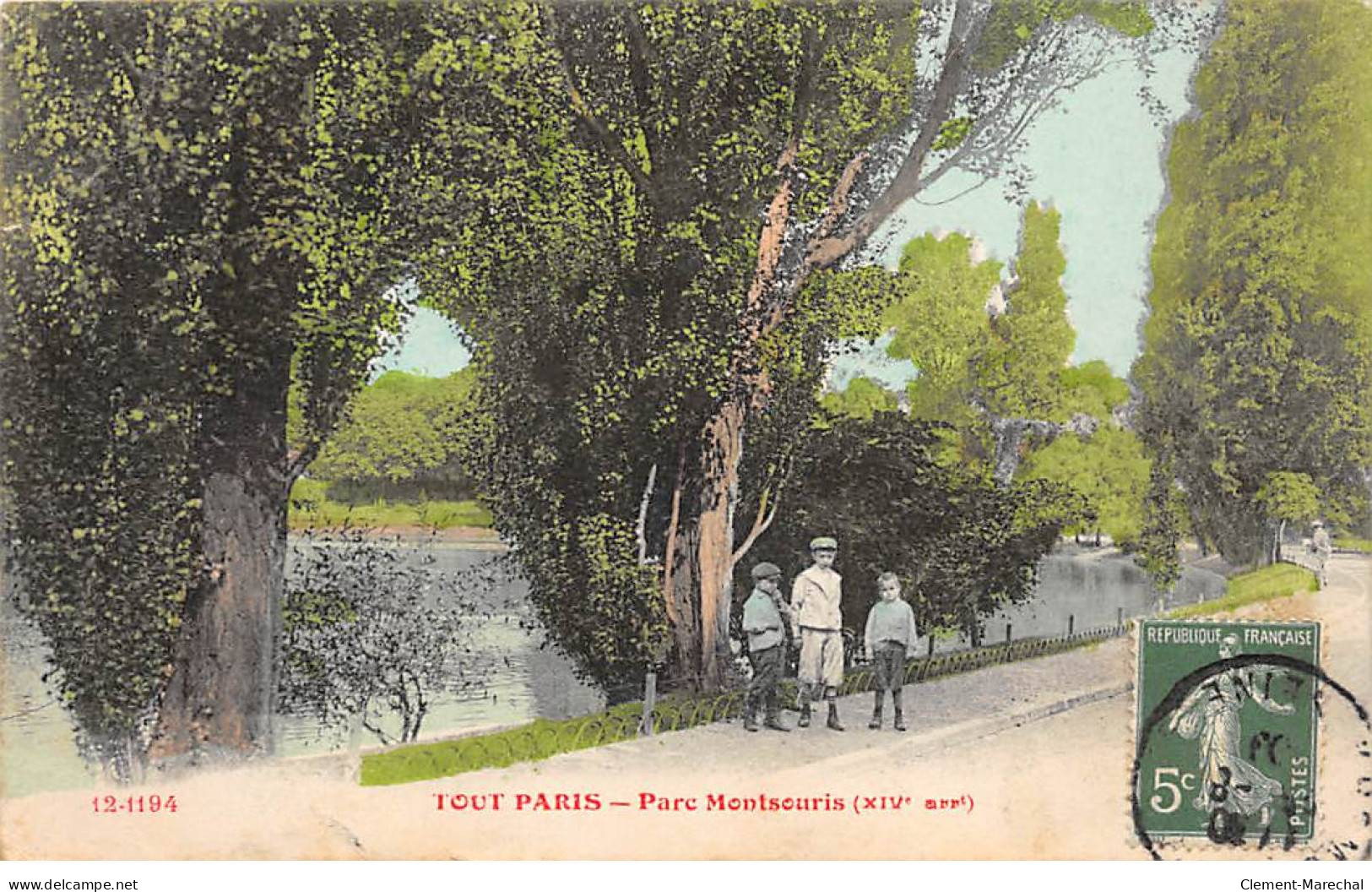 TOUT PARIS - Parc Montsouris - état - Parken, Tuinen