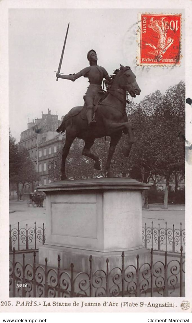 PARIS - La Statue De Jeanne D'Arc - Place Saint Augustin - Très Bon état - Other Monuments