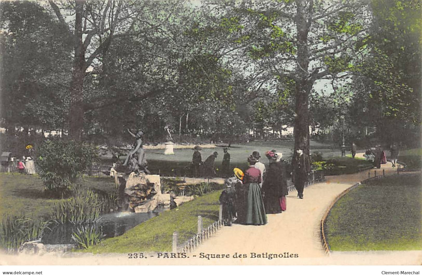 PARIS - Square Des Batignolles - Très Bon état - Places, Squares