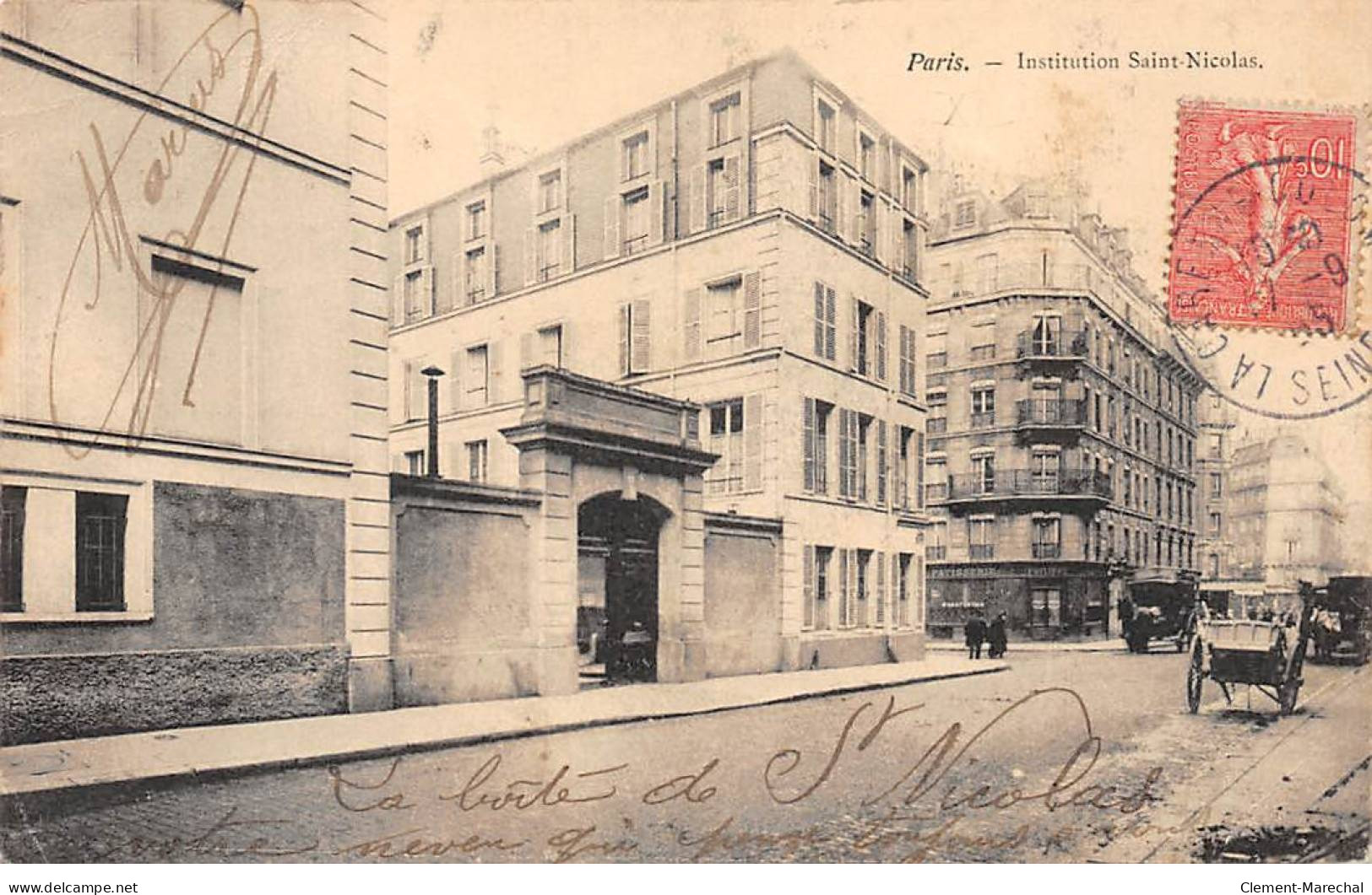 PARIS - Institution Saint Nicolas - état - Sonstige & Ohne Zuordnung