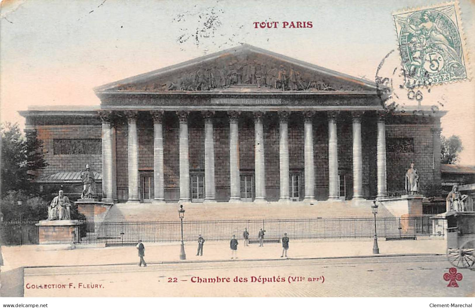 TOUT PARIS - Chambre Des Députés - Très Bon état - Arrondissement: 07