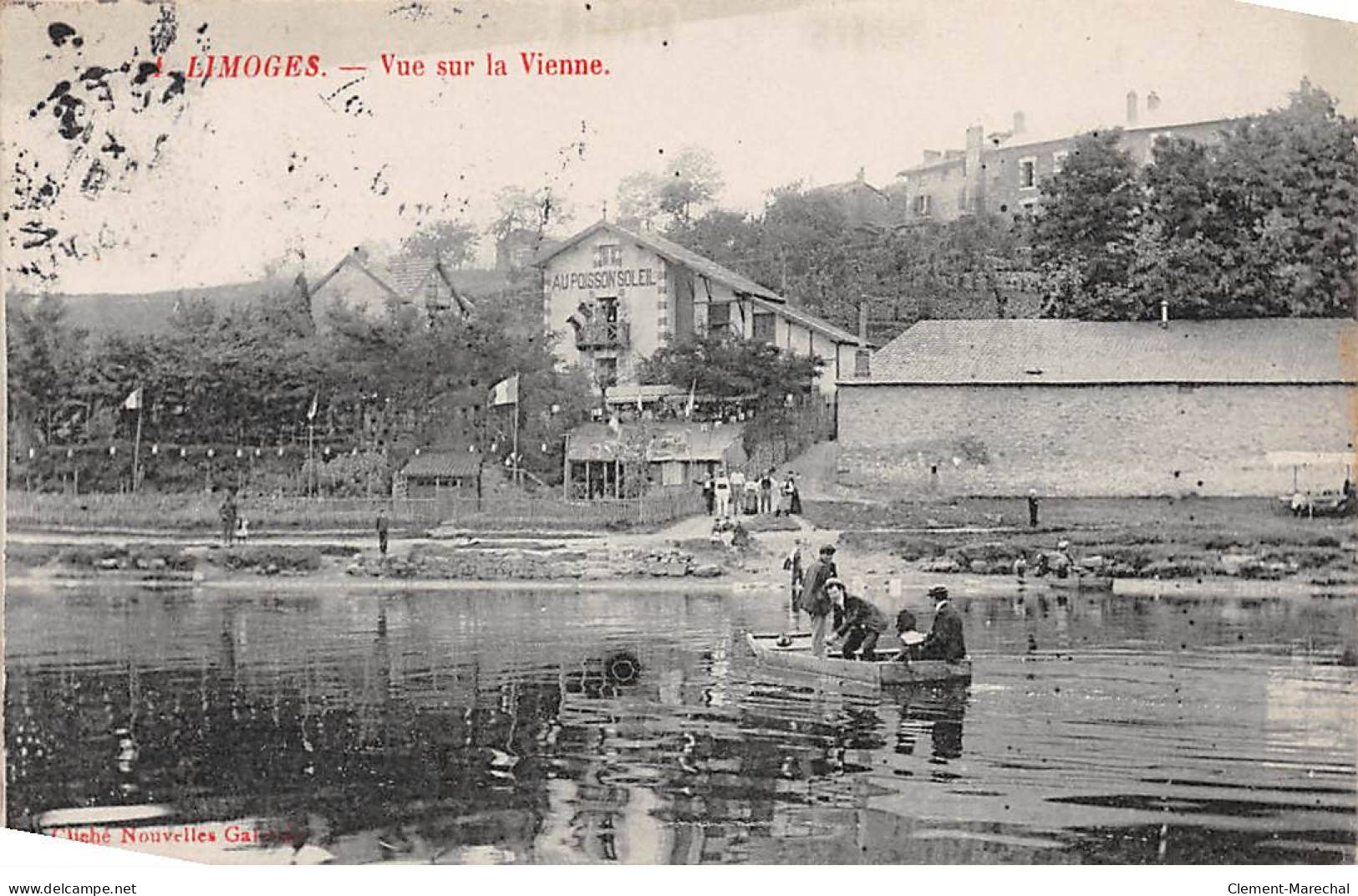 LIMOGES - Vue Sur La Vienne - Très Bon état - Limoges