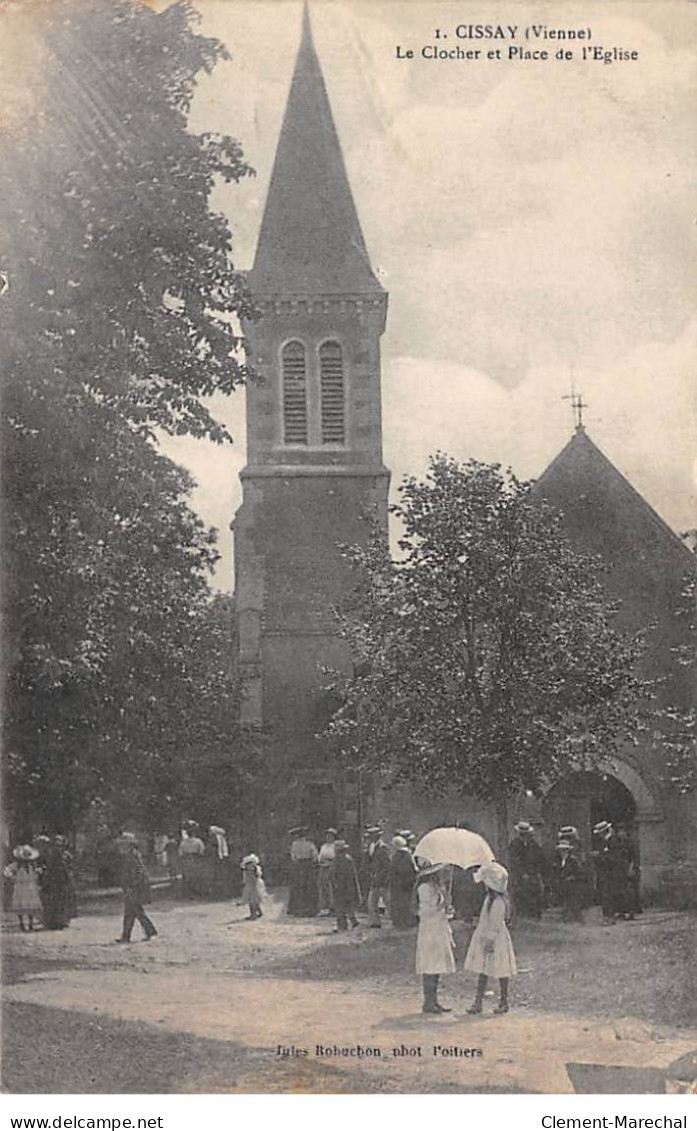 CISSAY - Le Clocher Et Place De L'Eglise - Très Bon état - Other & Unclassified