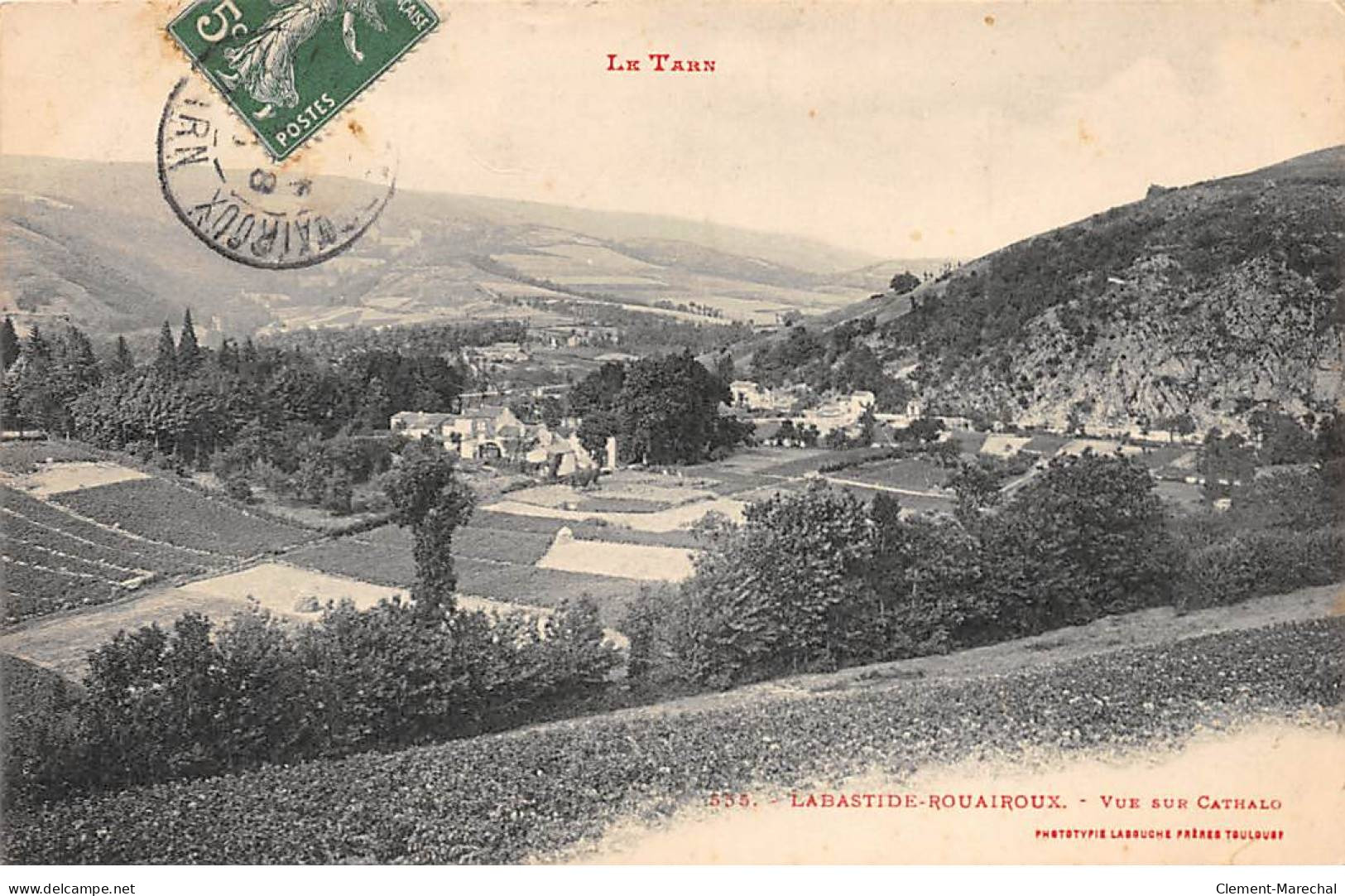 LABASTIDE ROUAIROUX - Vue Sur Cathalo - Très Bon état - Andere & Zonder Classificatie