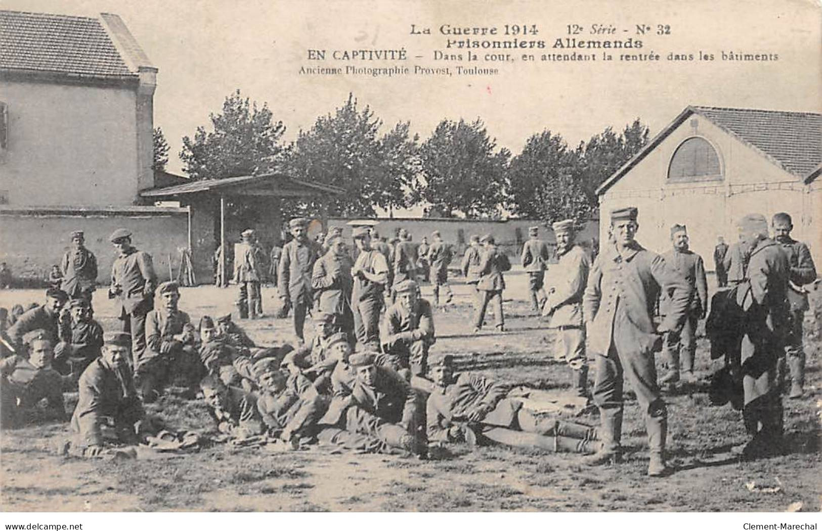 La Guerre 1914 - Prisonniers Allemands - En Captivité - Très Bon état - Sonstige & Ohne Zuordnung