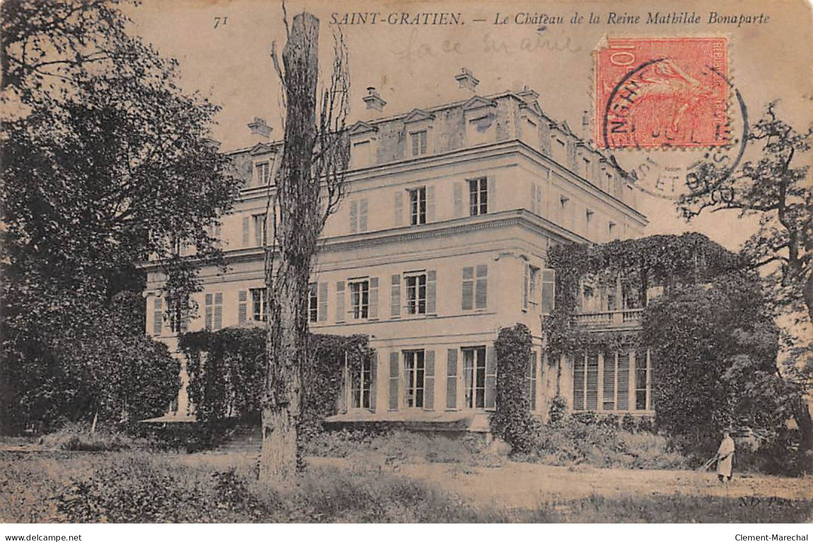 SAINT GRATIEN - Le Château De La Reine Mathilde Bonaparte - Très Bon état - Other & Unclassified
