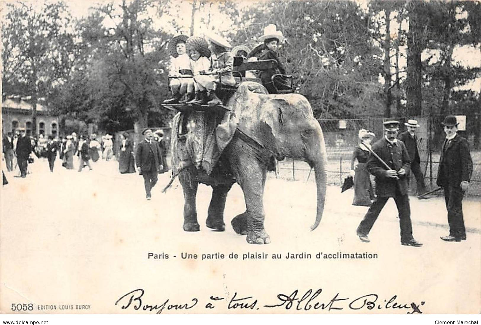 PARIS - Une Partie De Plaisir Au Jardin D'Acclimatation - état - Parchi, Giardini