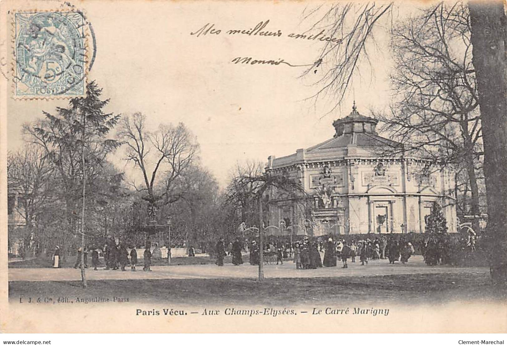 PARIS Vécu - Aux Champs Elysées - Le Carré Marigny - Très Bon état - Sonstige & Ohne Zuordnung