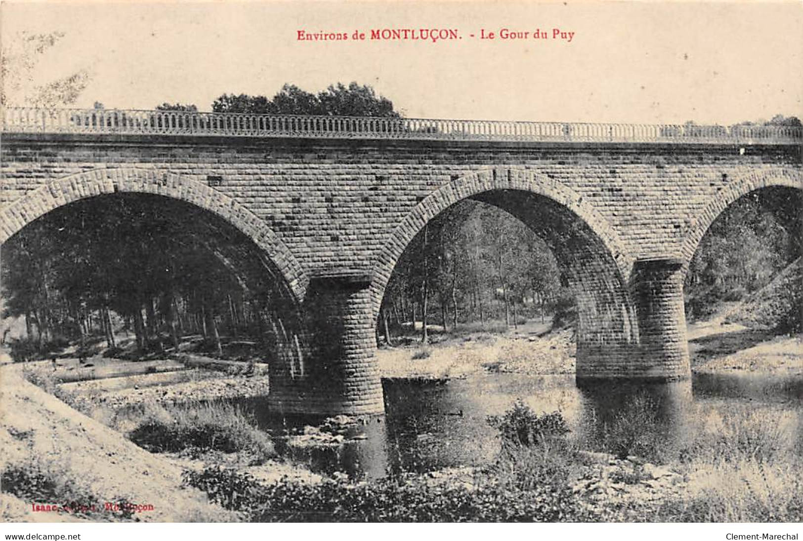 Environs De MONTLUCON - Le Gour Du Puy - Très Bon état - Autres & Non Classés