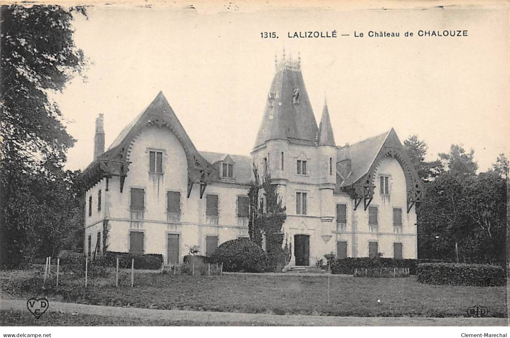 LALIZOLLE - Le Château De CHALOUZE - Très Bon état - Autres & Non Classés