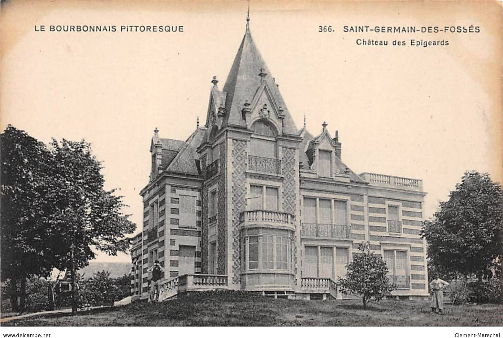 SAINT GERMAIN DES FOSSES - Château Des Epigeards - Très Bon état - Andere & Zonder Classificatie