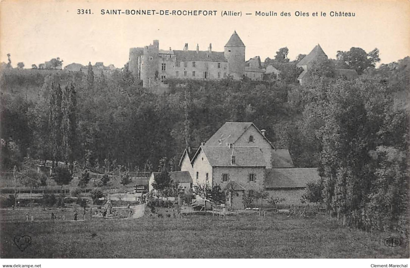 SAINT BONNET DE ROCHEFORT - Moulin Des Oies Et Le Château - Très Bon état - Sonstige & Ohne Zuordnung