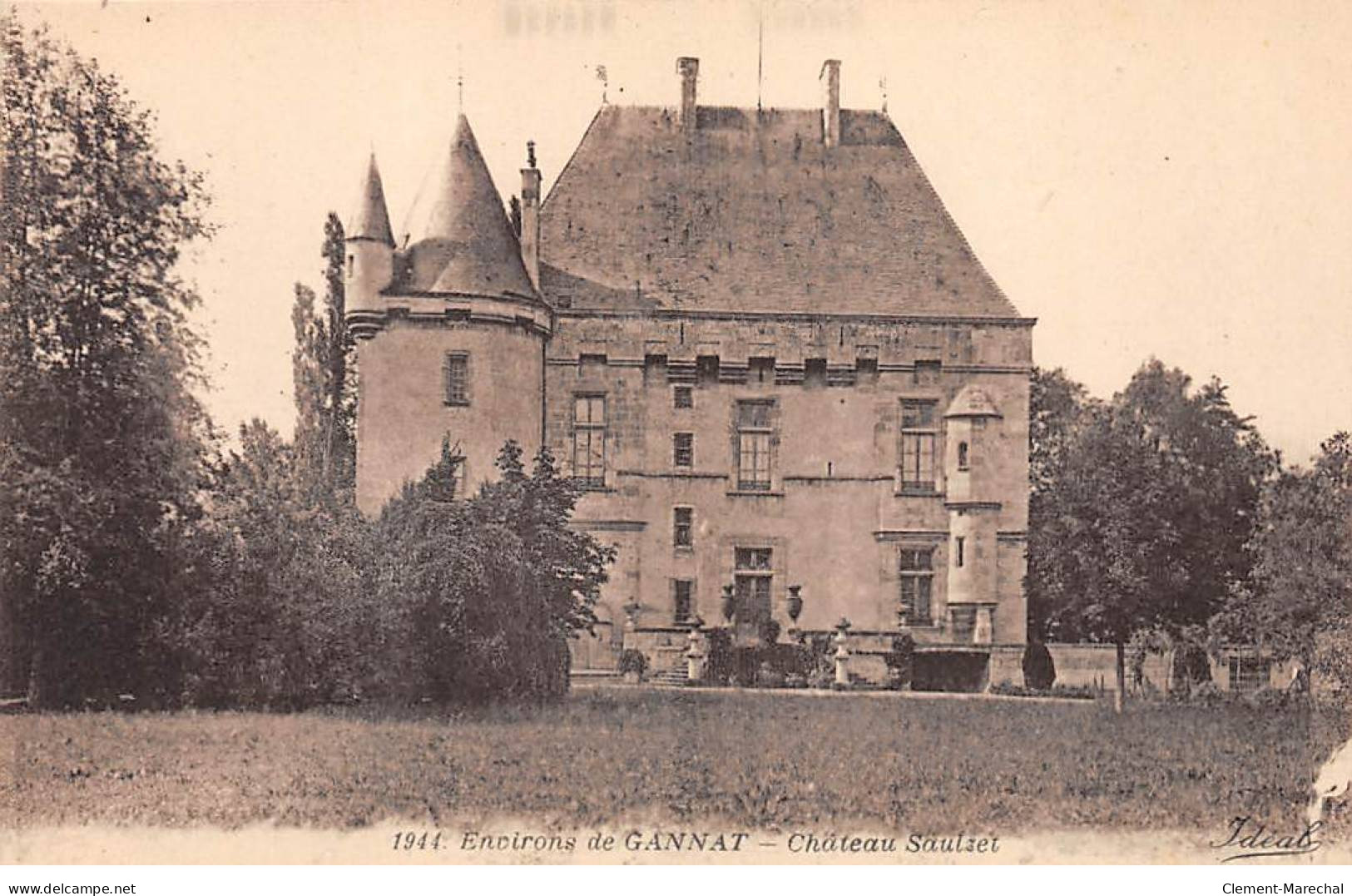 Environs De GANNAT - Château Saulzet - Très Bon état - Andere & Zonder Classificatie