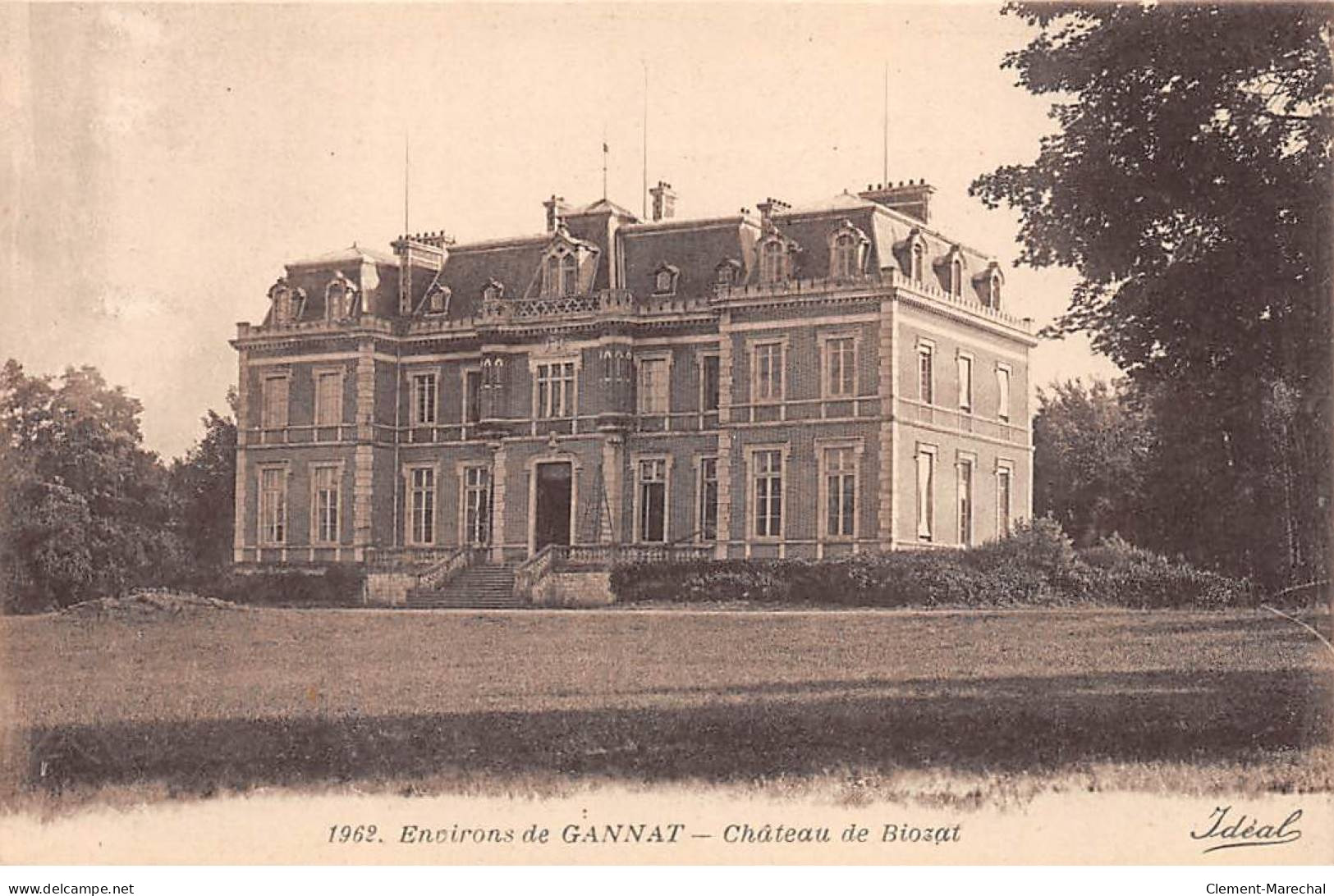 Environs De GANNAT - Château De Biozat - Très Bon état - Other & Unclassified