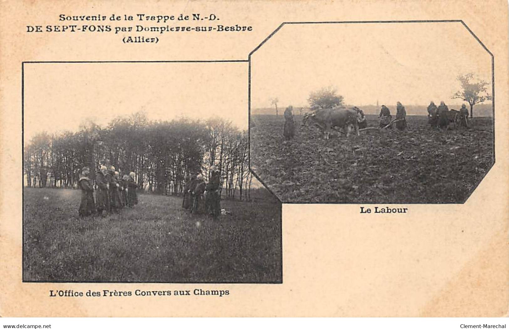 Souvenir De La Trappe De Notre Dame De SEPT FONS Par DOMPIERRE SUR BESBRE - Très Bon état - Other & Unclassified