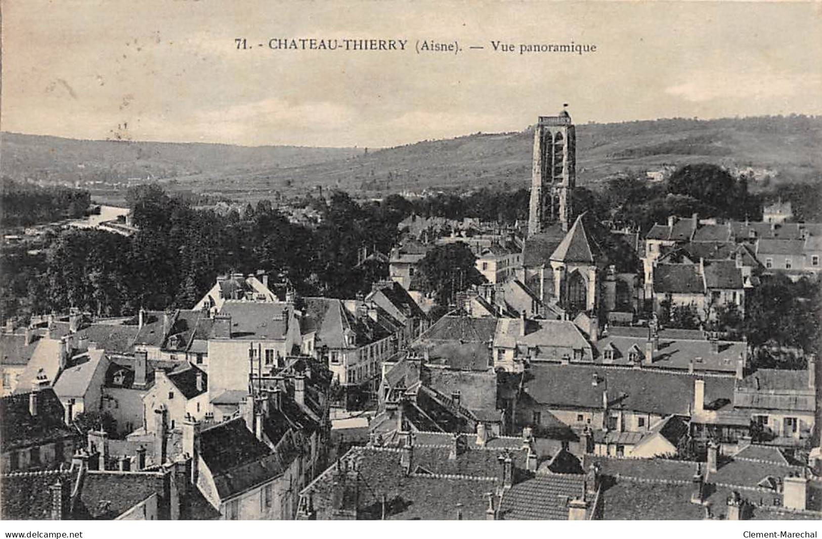 CHATEAU THIERRY - Vue Panoramique - Très Bon état - Chateau Thierry