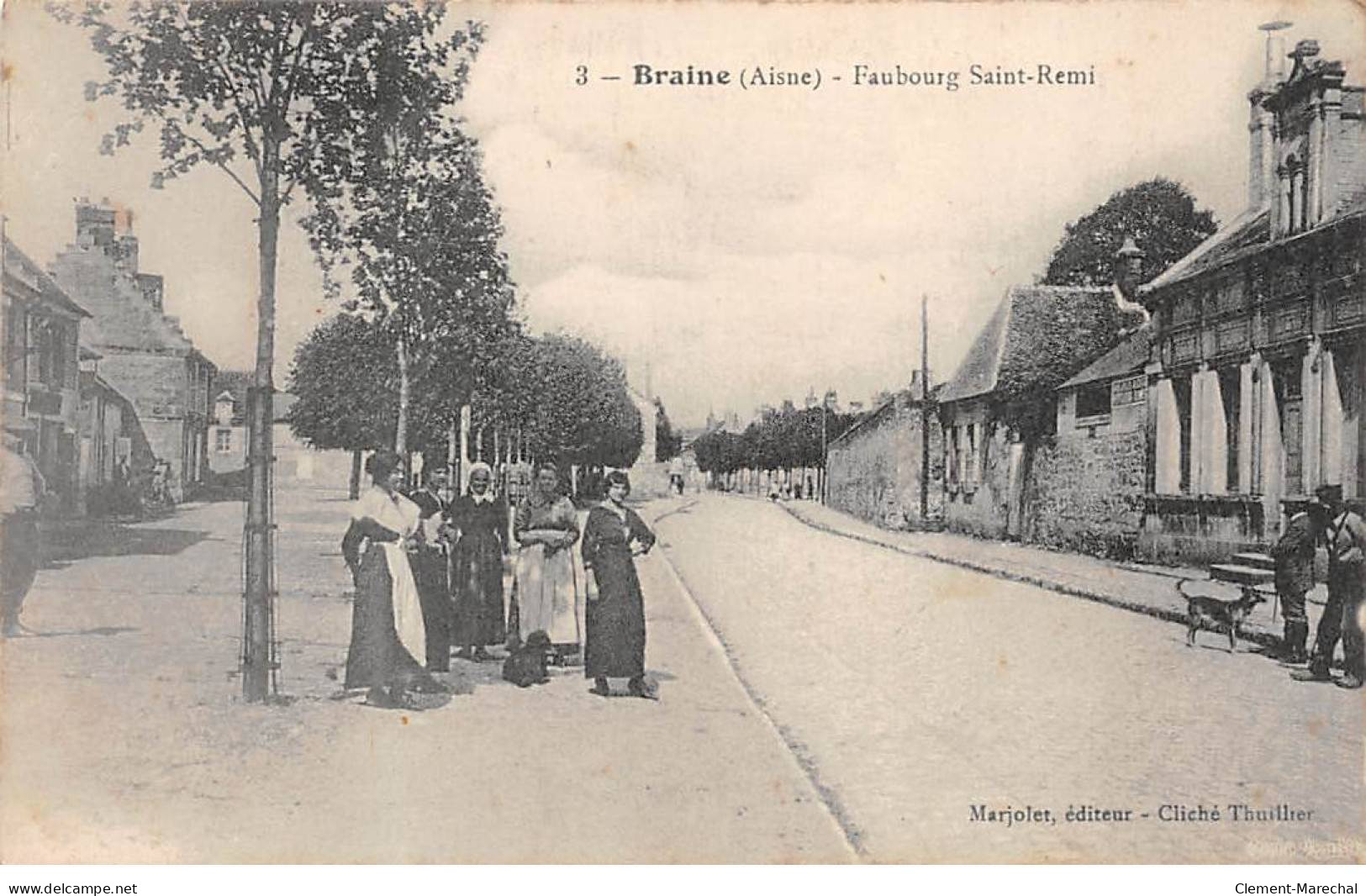 BRAINE - Faubourg Saint Remi - Très Bon état - Autres & Non Classés