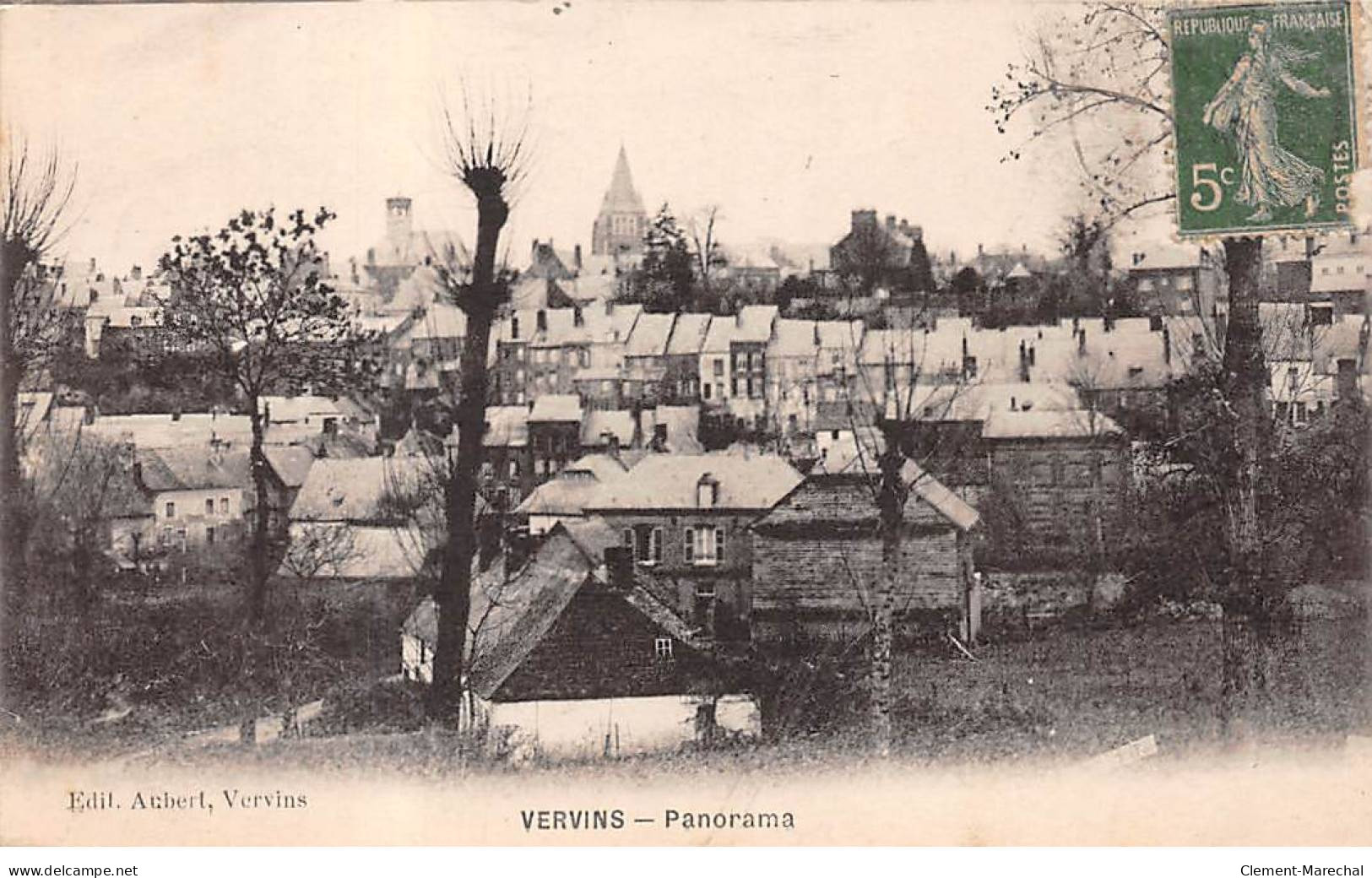 VERVINS - Panorama - Très Bon état - Vervins