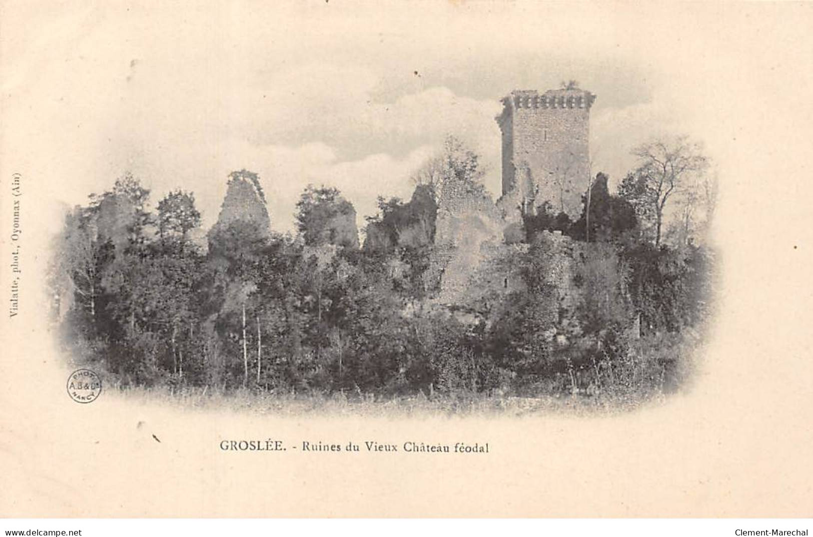GROSLEE - Ruines Du Vieux Château Féodal - Très Bon état - Non Classés