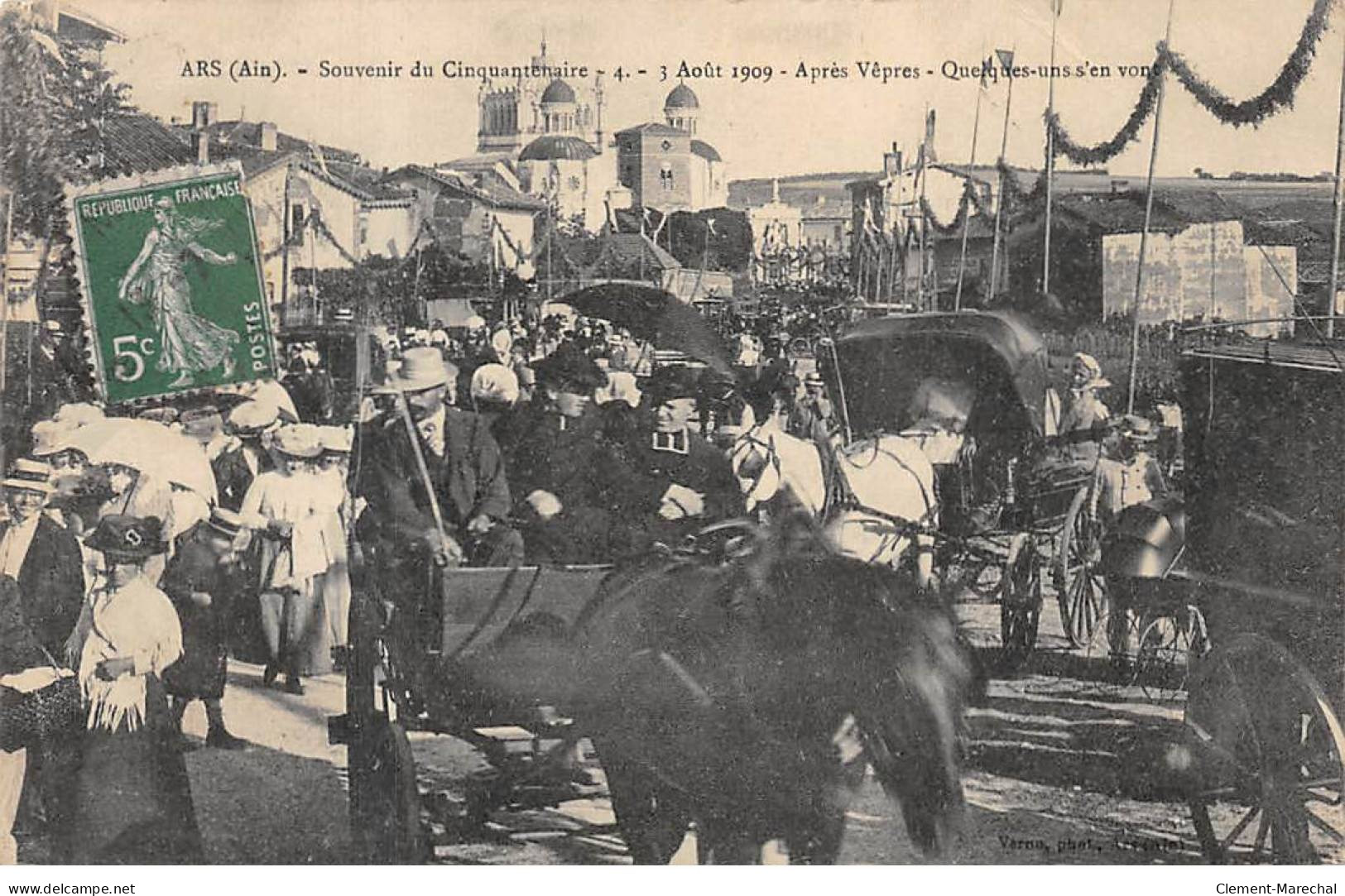 ARS - Souvenir Du Cinquantenaire 1909 - Après Vêpres - Très Bon état - Ars-sur-Formans