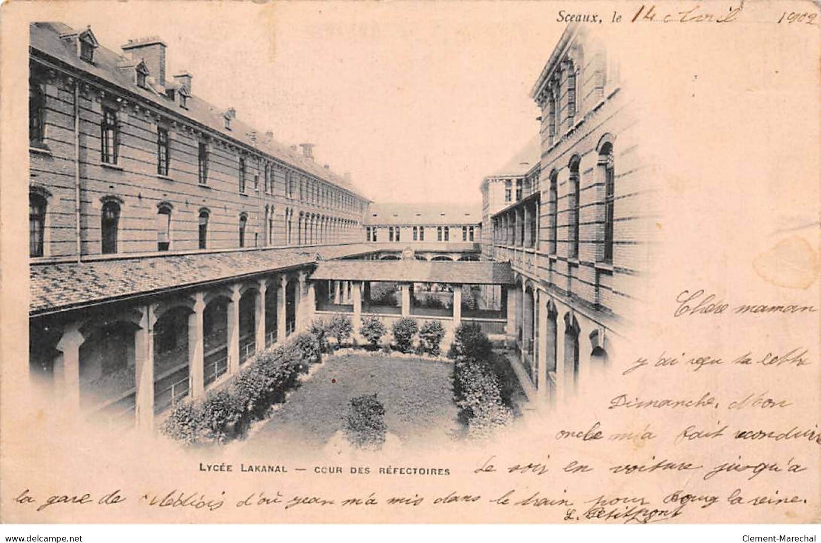 SCEAUX - Lycée Lakanal - Cour Des Réfectoires - Très Bon état - Sceaux