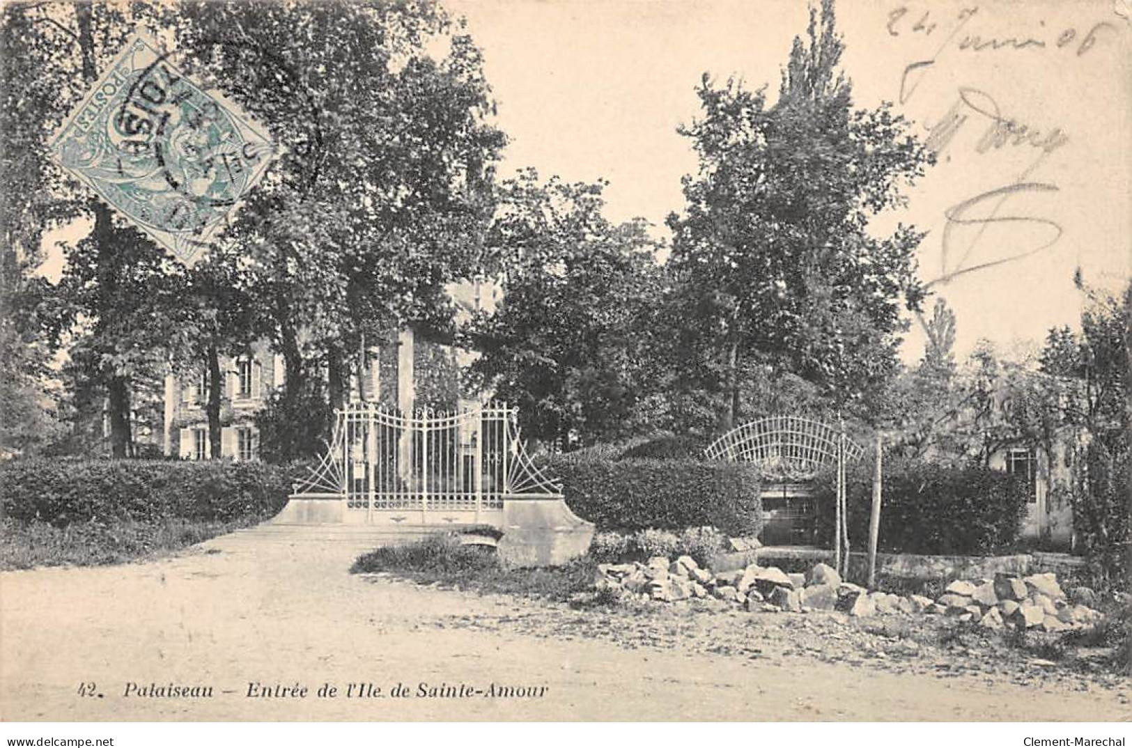 PALAISEAU - Entrée De L'Ile De Sainte Amour - Très Bon état - Palaiseau