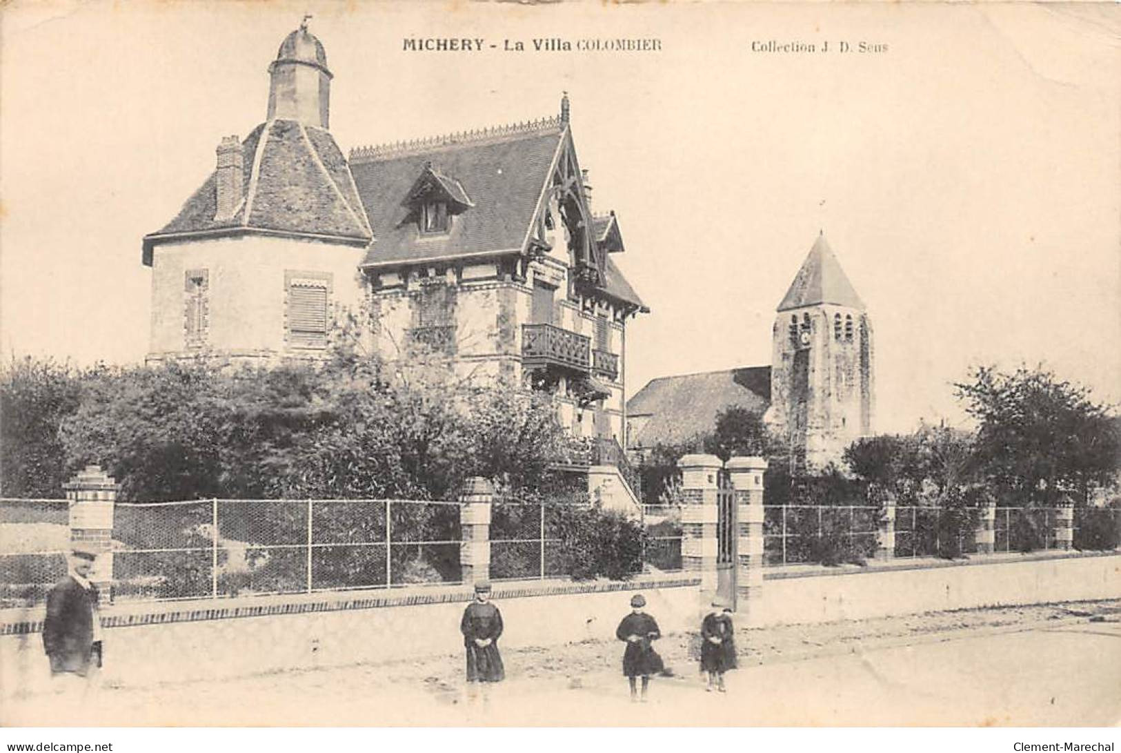 MICHERY - La Villa Colombier - état - Autres & Non Classés