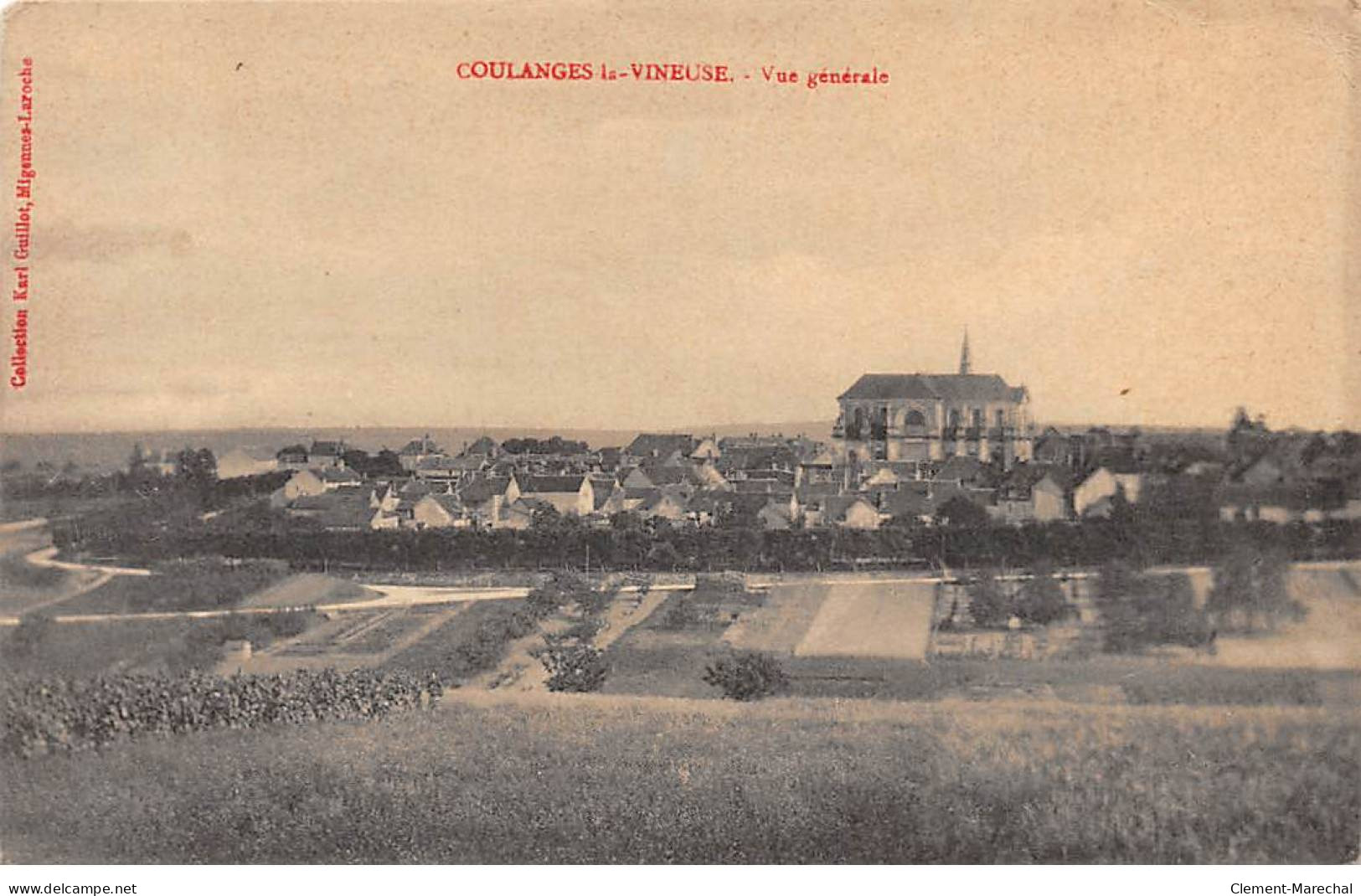 COULANGES LA VINEUSE - Vue Générale - Très Bon état - Coulanges La Vineuse