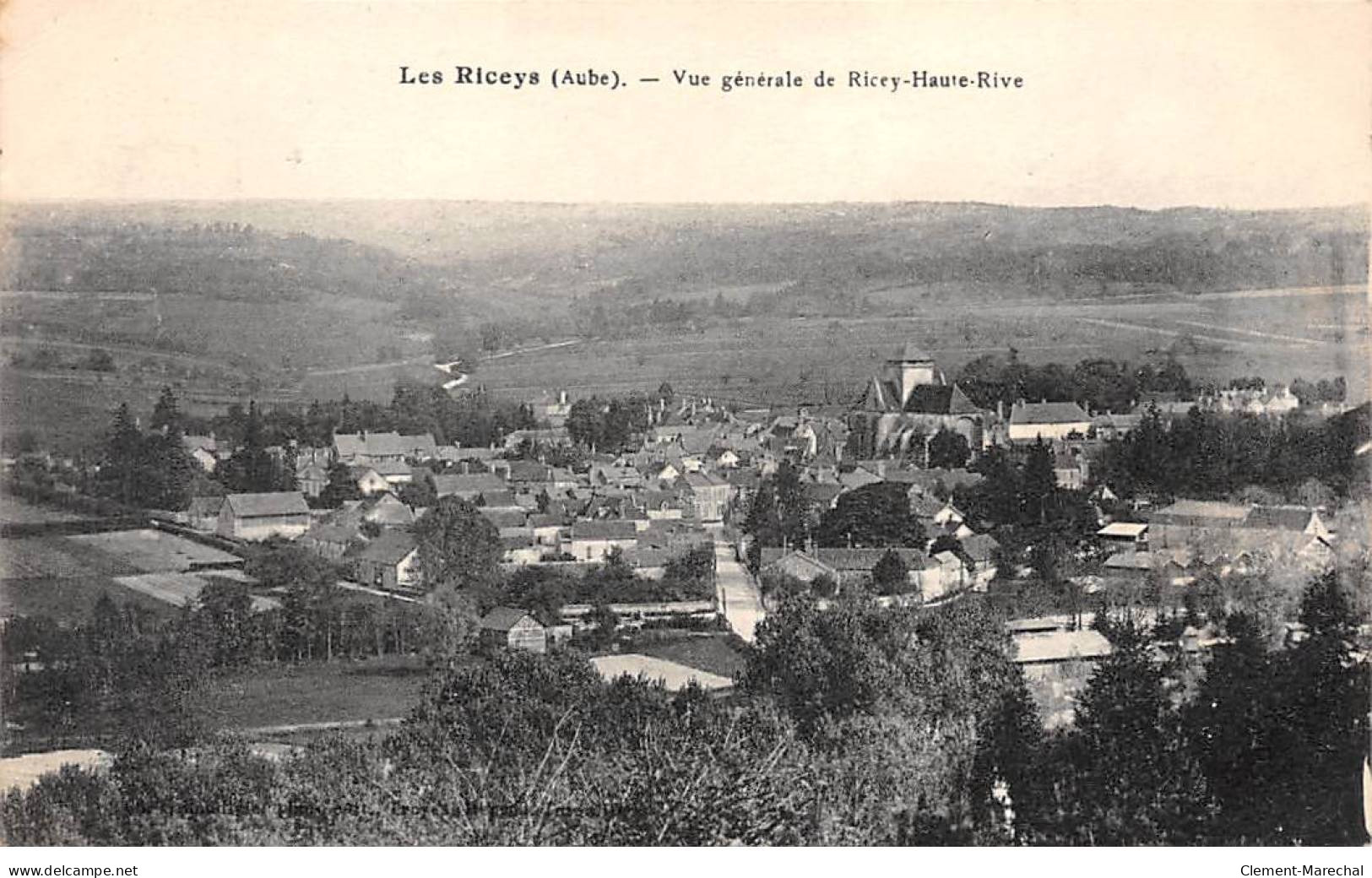 LES RICEYS - Vue Générale De Ricey Haute Rive - Très Bon état - Les Riceys