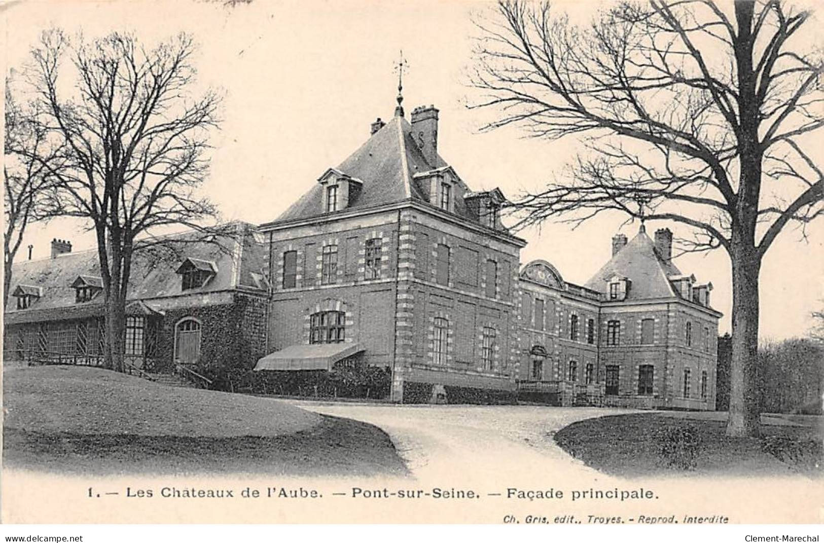 Les Chateaux De L'Aube - PONT SUR SEINE - Façade Principale - Très Bon état - Other & Unclassified