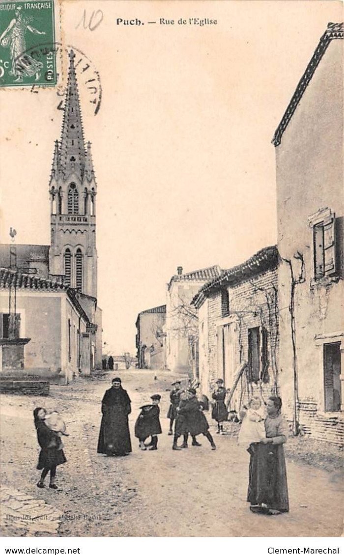 PUCH - Rue De L'Eglise - Très Bon état - Andere & Zonder Classificatie