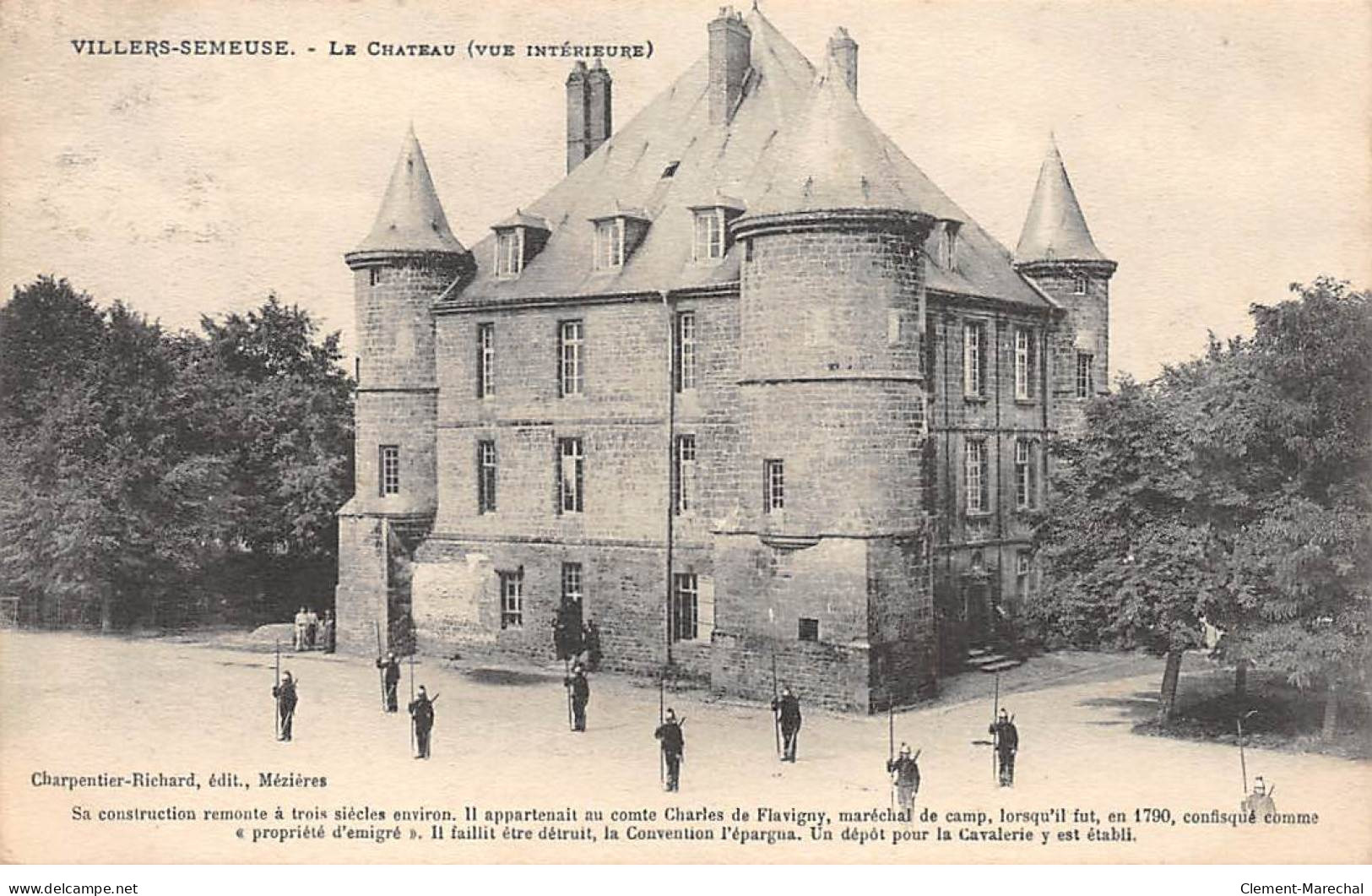 VILLERS SEMEUSE - Le Chateau - Très Bon état - Andere & Zonder Classificatie