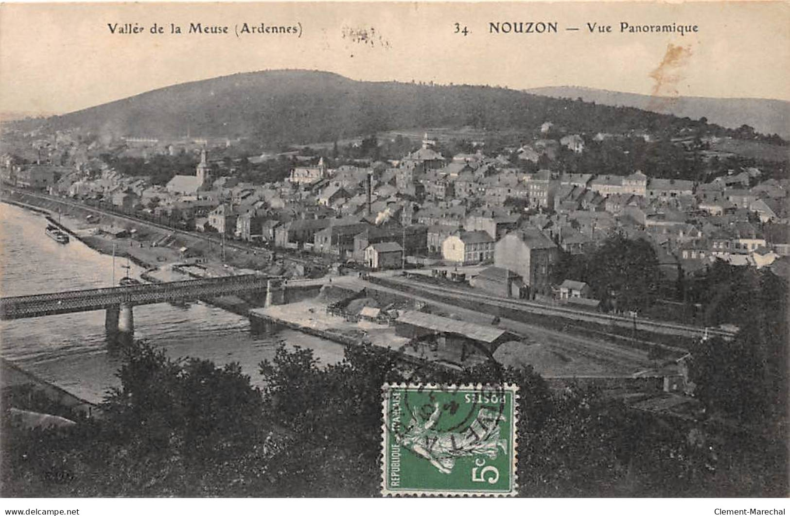 NOUZON - Vue Panoramique - Très Bon état - Autres & Non Classés