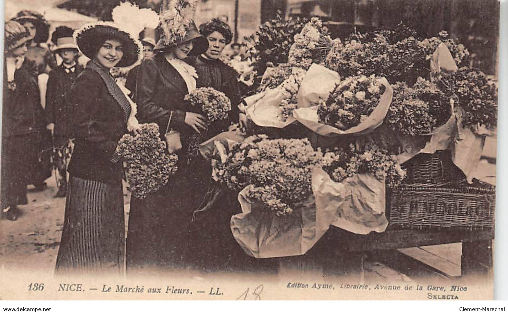 NICE - Le Marché Aux Fleurs - Très Bon état - Mercati, Feste