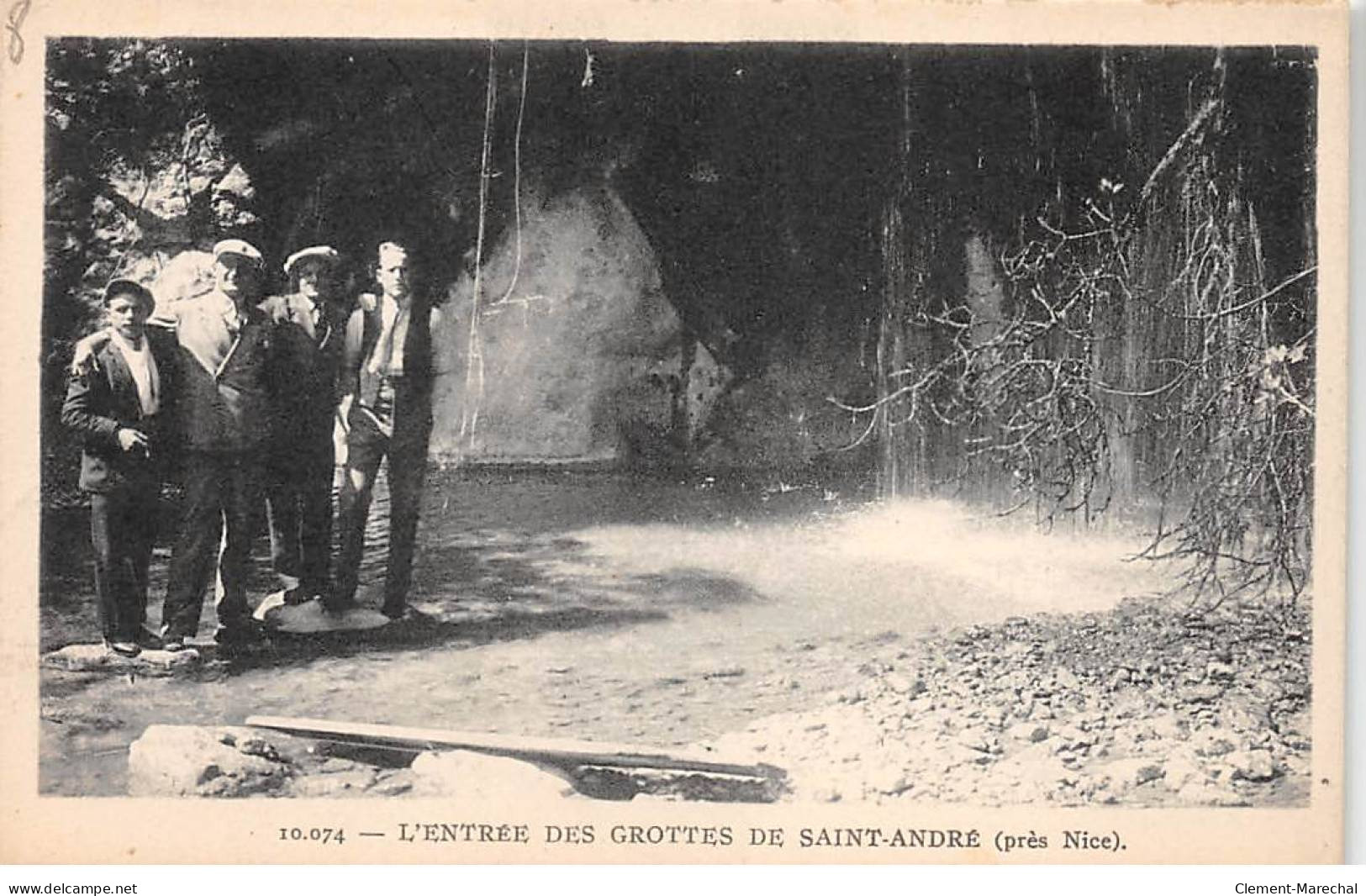 L'Entrée Des Grottes De SAINT ANDRE Près Nice - Très Bon état - Autres & Non Classés