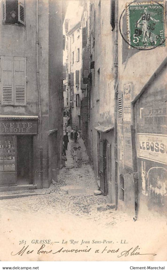 GRASSE - La Rue Jean Sans Peur - Très Bon état - Grasse