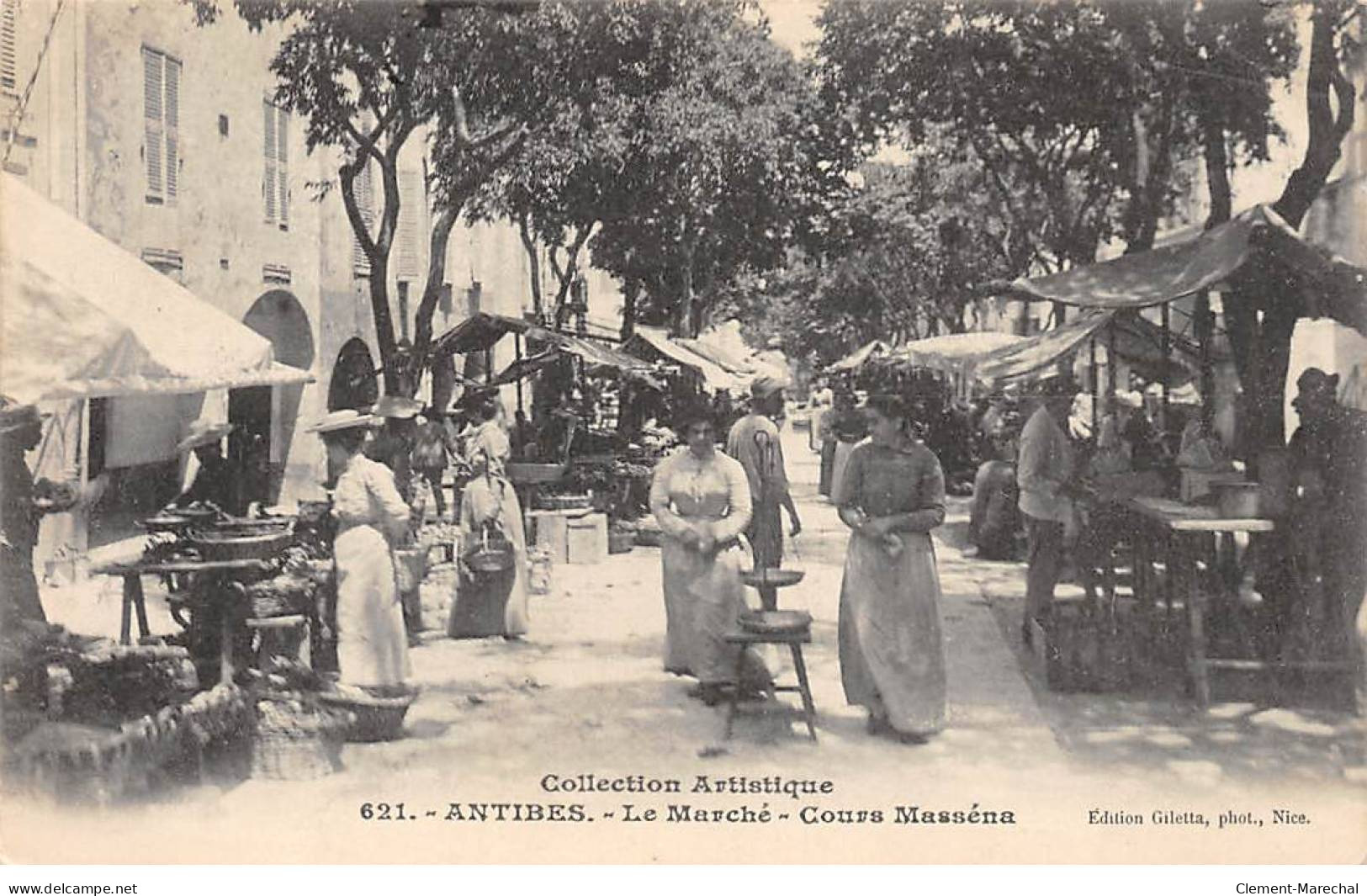 ANTIBES - Le Marché - Cours Masséna - Très Bon état - Autres & Non Classés