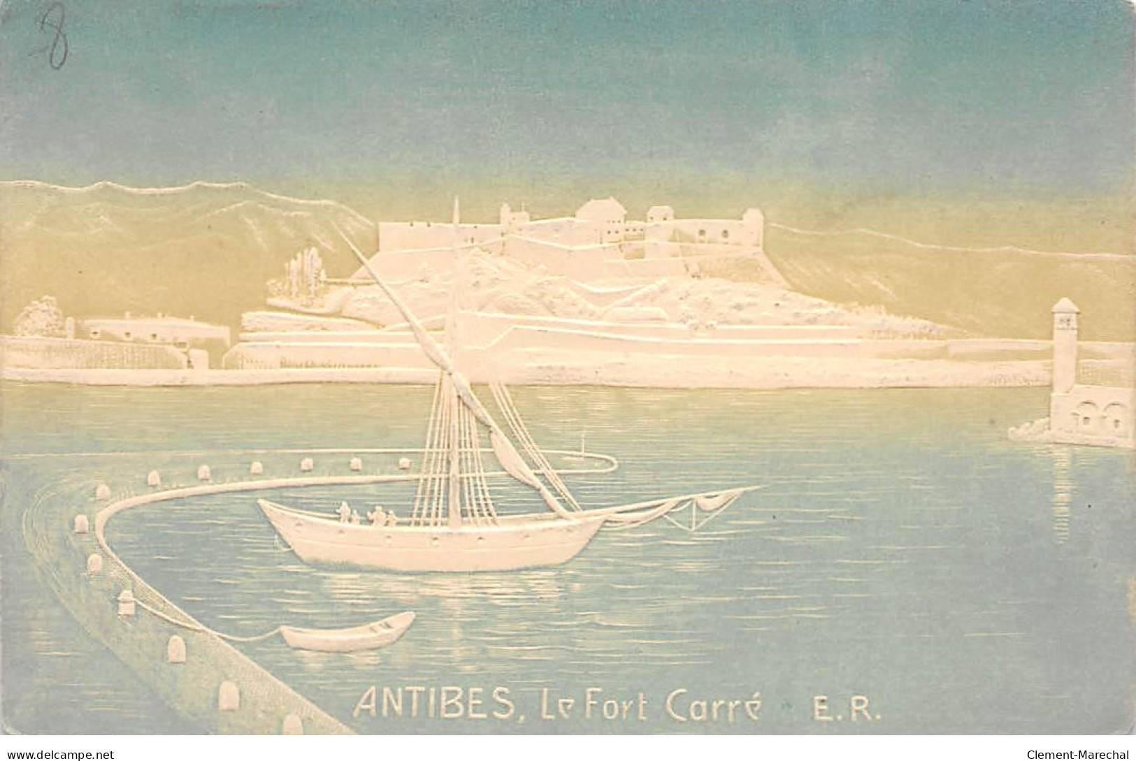 ANTIBES - Le Fort Carré - état - Autres & Non Classés