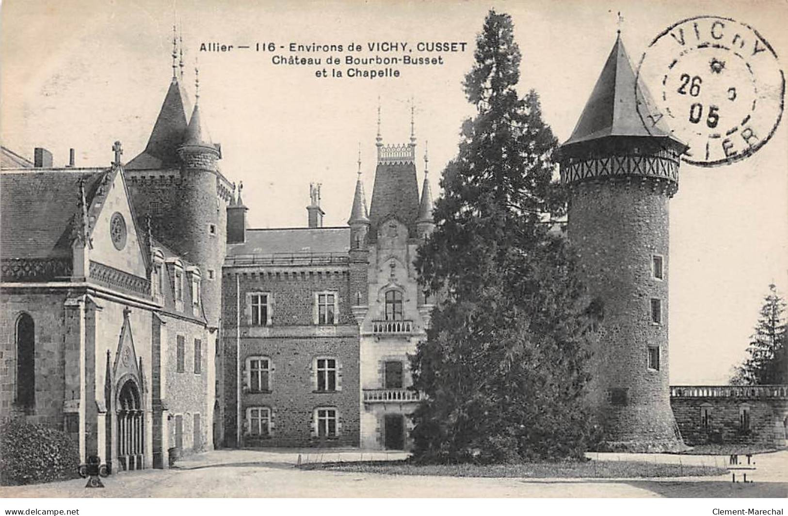 CUSSET - Château De Bourbon Busset Et La Chapelle - Très Bon état - Autres & Non Classés