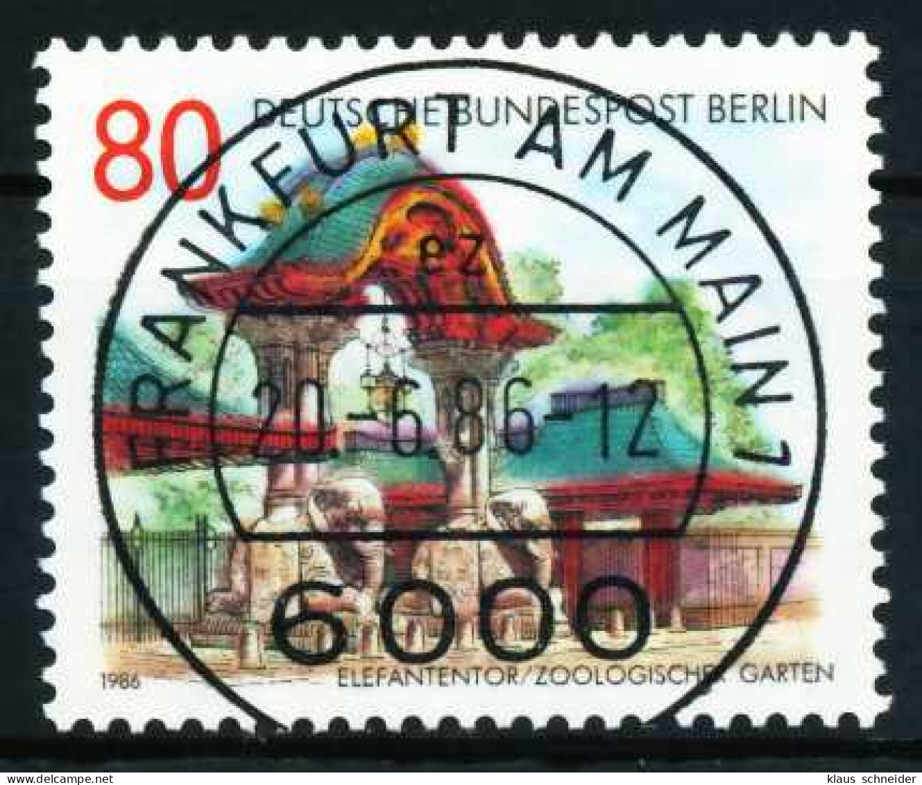 BERLIN 1986 Nr 763 Zentrisch Gestempelt X62E2D6 - Used Stamps