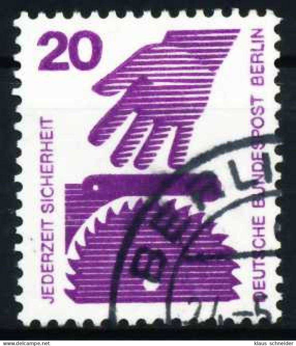 BERLIN DS UNFALLV Nr 404 Zentrisch Gestempelt X6319AA - Oblitérés
