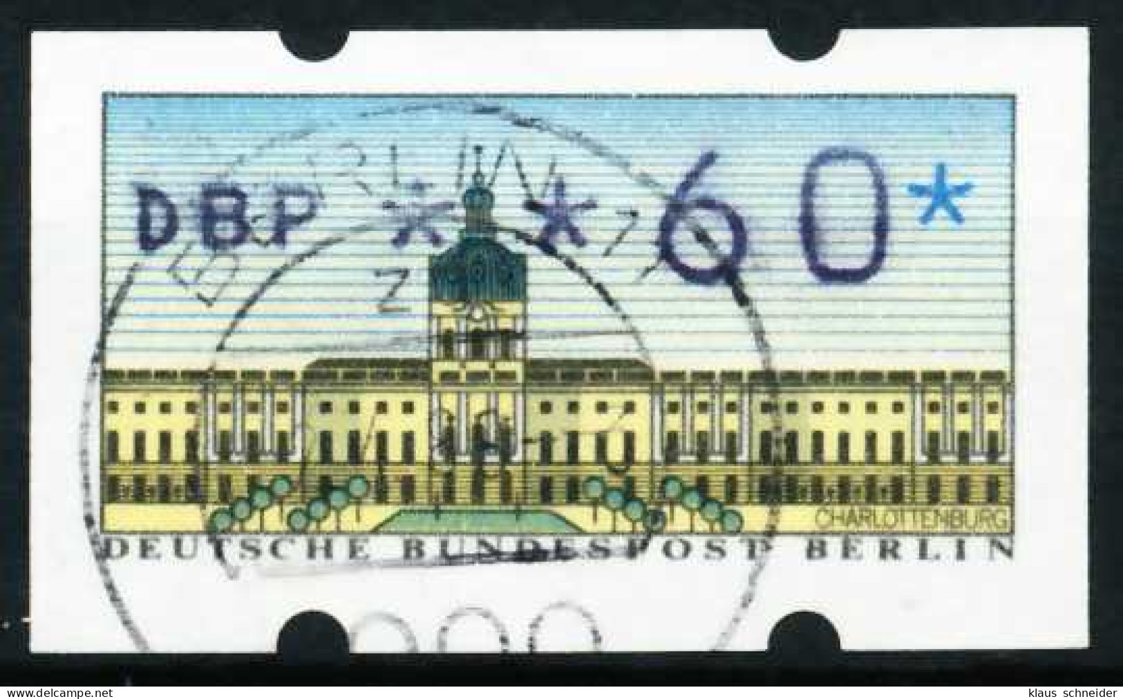 BERLIN ATM 1987 Nr 1-060 Zentrisch Gestempelt X636B0E - Oblitérés