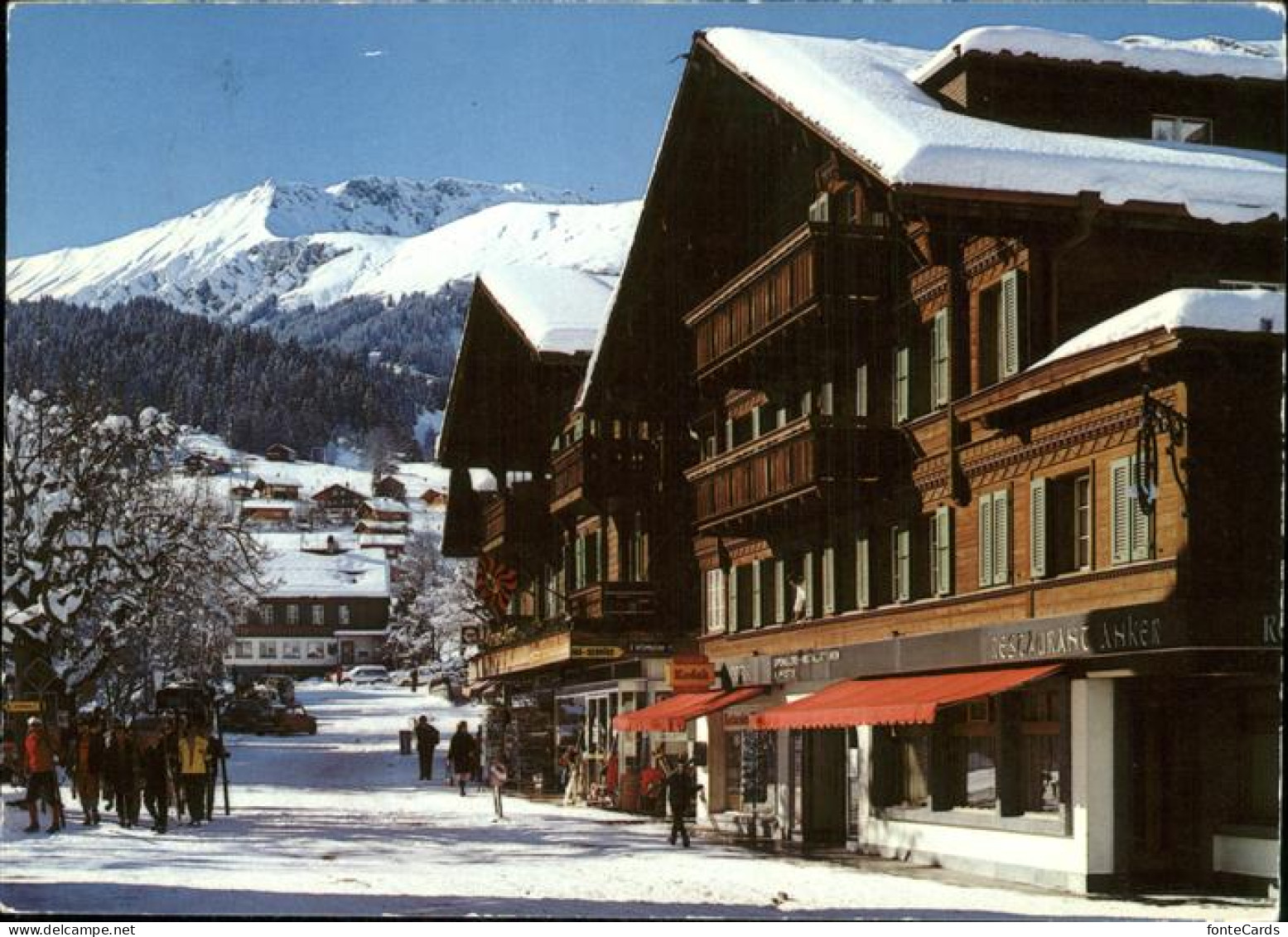 11425341 Lenk Simmental Dorfstrasse Wintersportplatz Lenk Im Simmental - Otros & Sin Clasificación