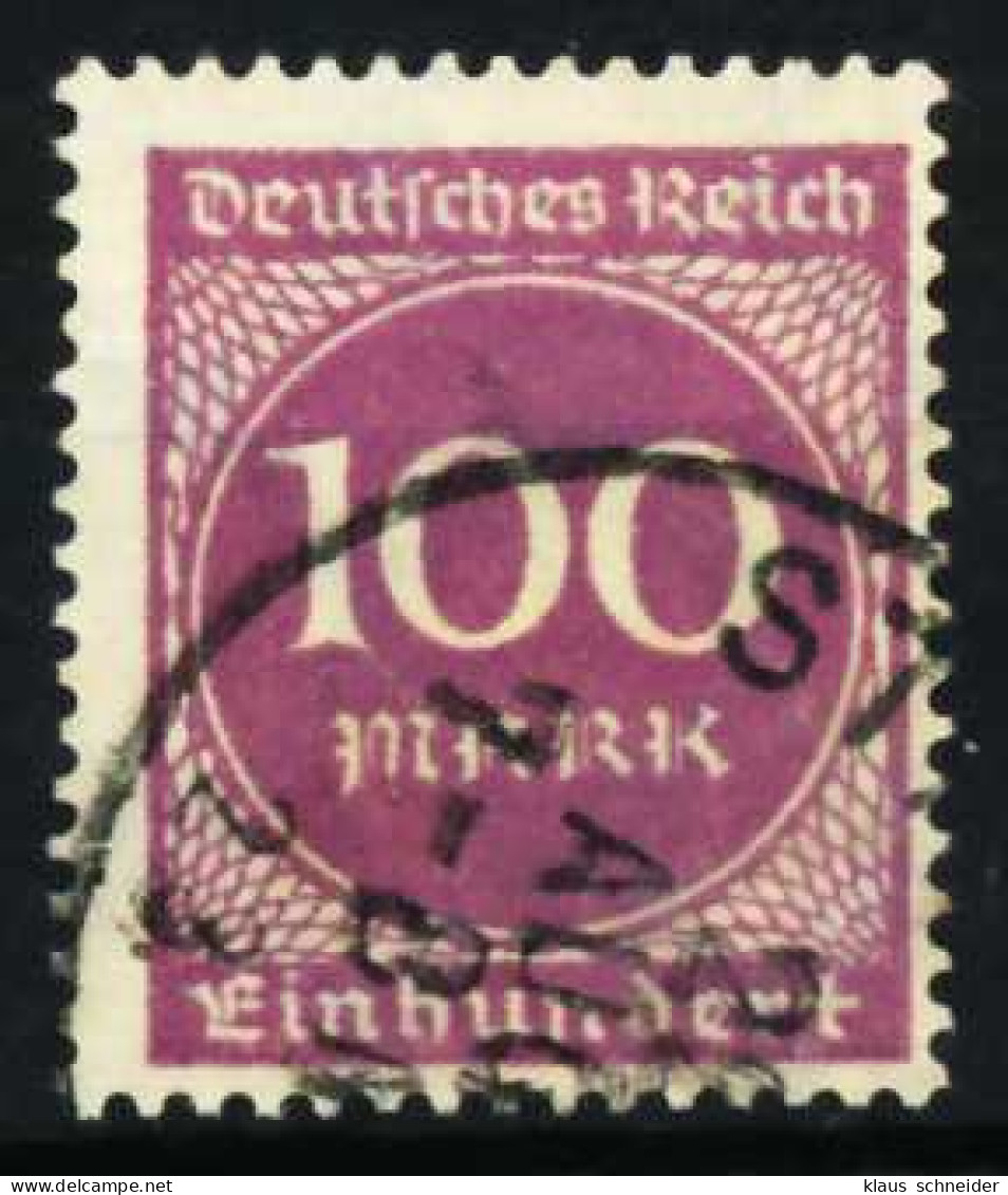 D-REICH INFLA Nr 268b Gestempelt X6B41BA - Used Stamps